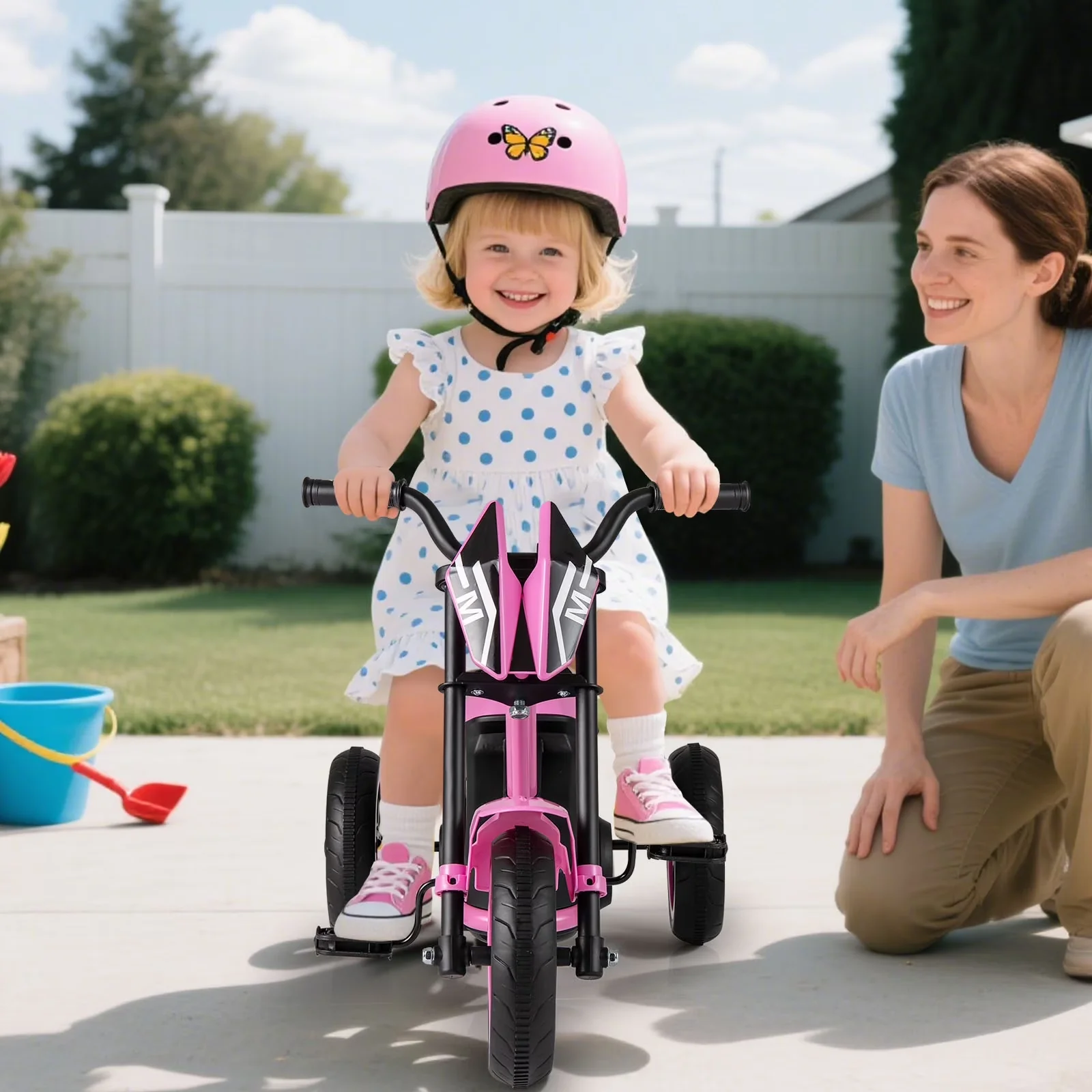 Sleek Kids Bike - Pink Tricycle - Premium Collection Model D26883