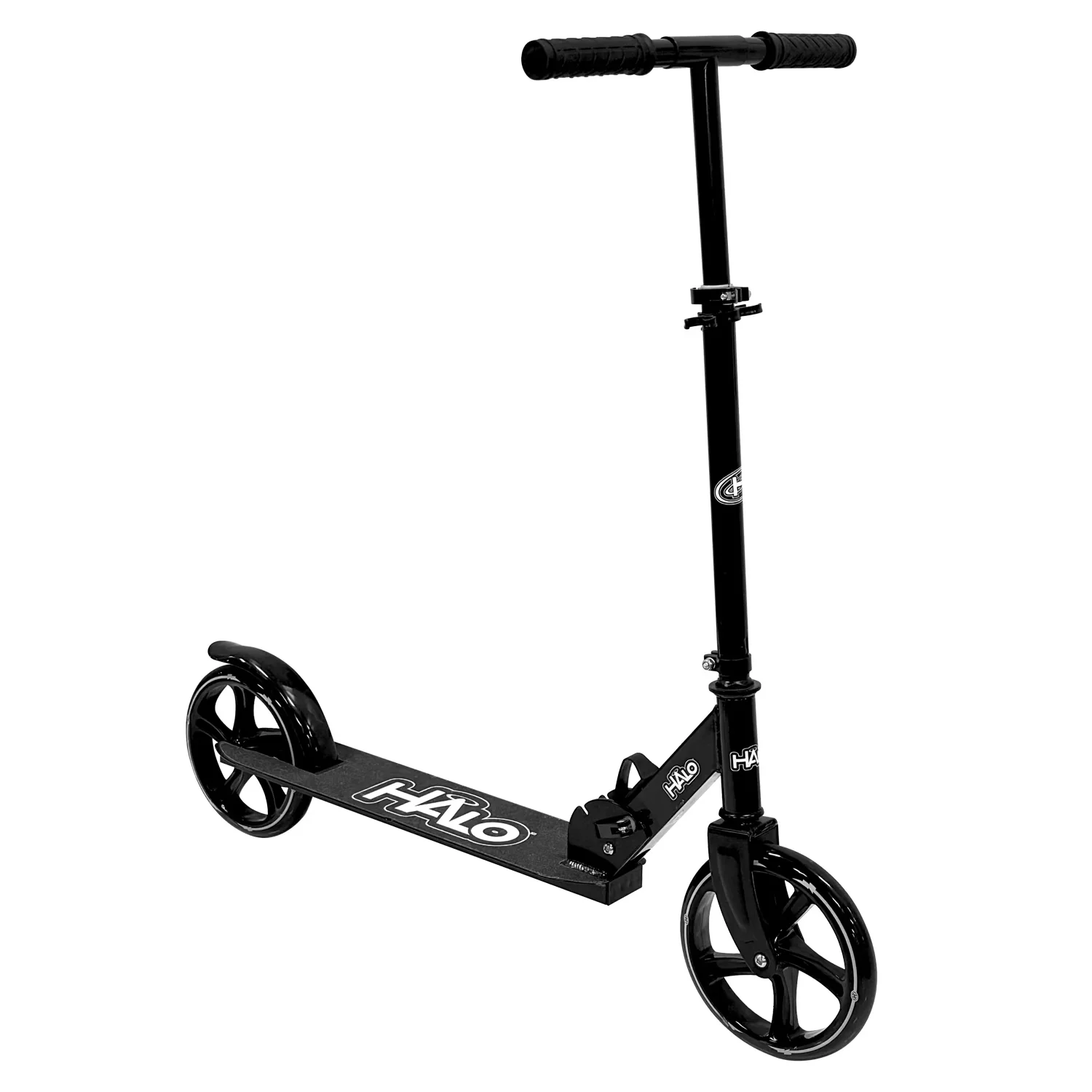Scooter Durable with Lightweight, Foldable, Portable - Black Aluminum Supreme Model 1B48EB