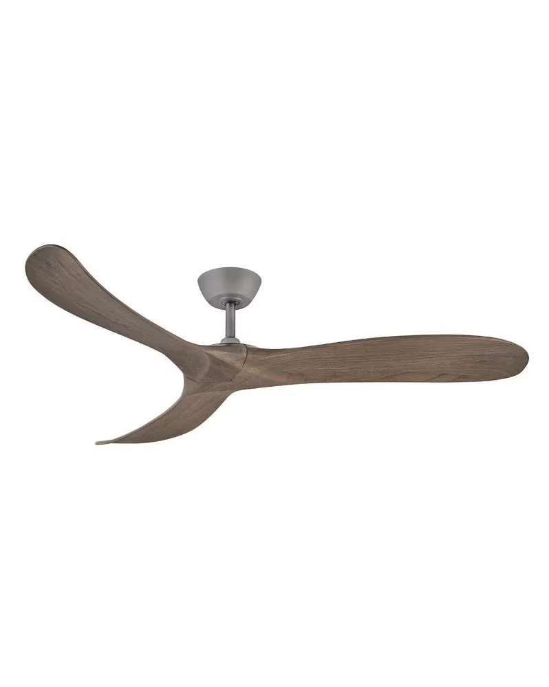 Professional Ceiling Fan with Remote Controlled, Contemporary, Color: Graphite - Gray No Shade Model E58293