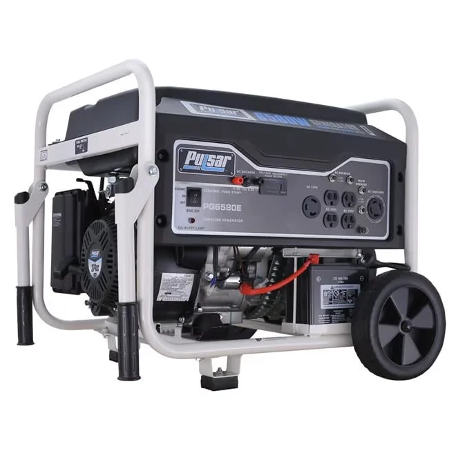Generator Durable with Built-In Fuel Gauge, Features 120v and 240v Output - Model B1911E