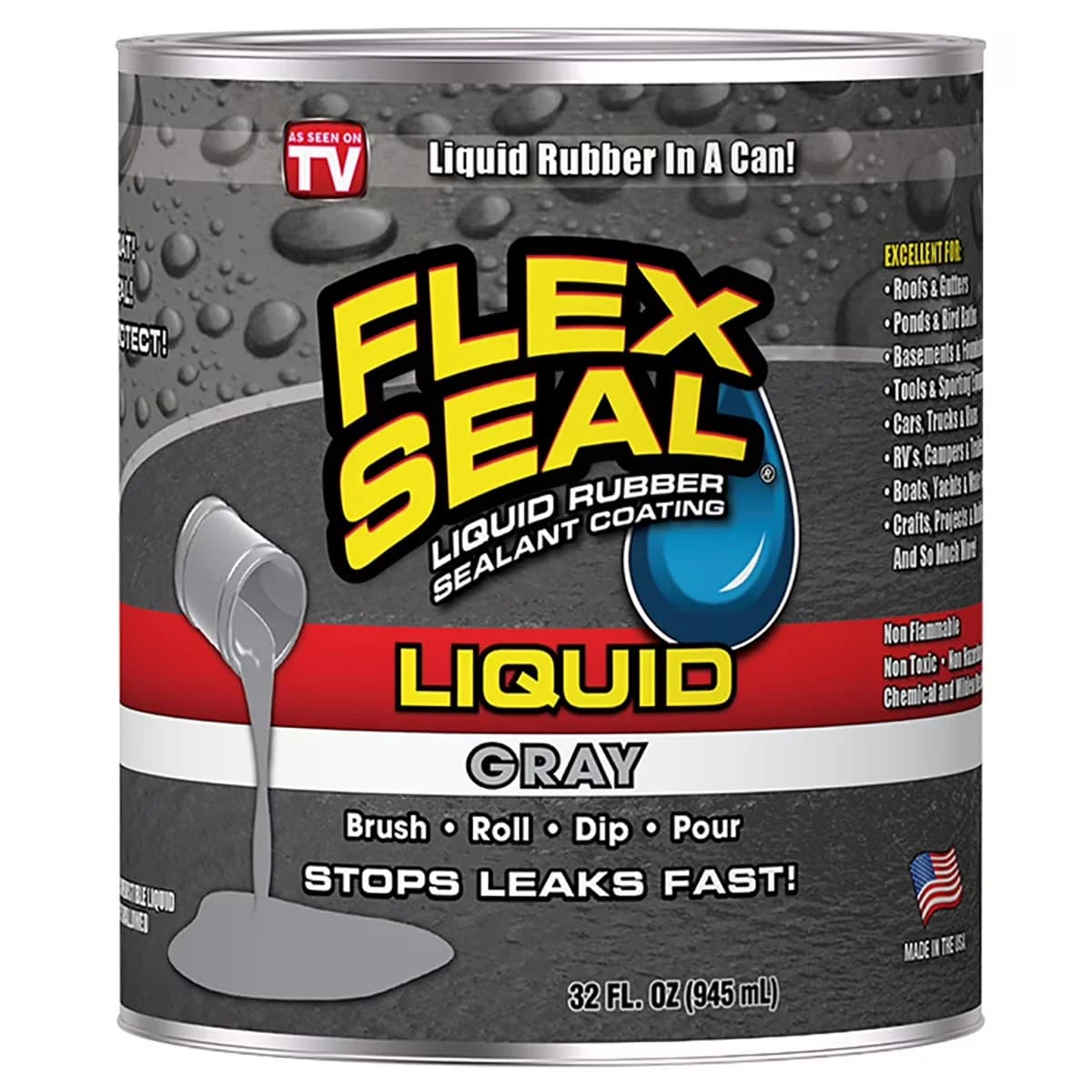Building Material Innovative with Adjustable, Console, 32 OZ. GRAY - Gray Aluminum Model B81462
