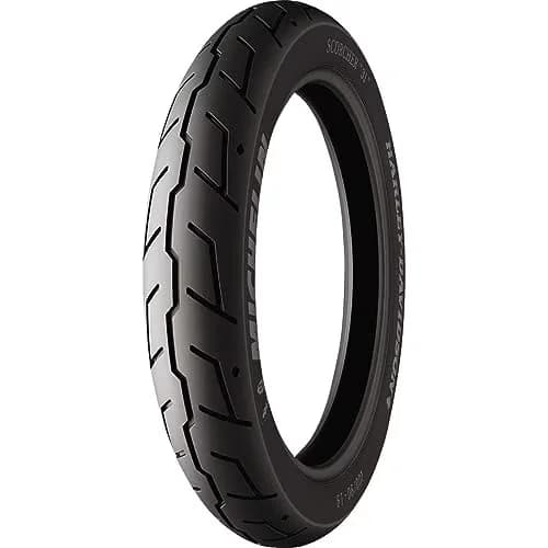 Motorcycle Tire Modern with Wet Or Dry, All-Weather, Scorcher 31 Harley-Davidson Bias Front - Black Model 51696A