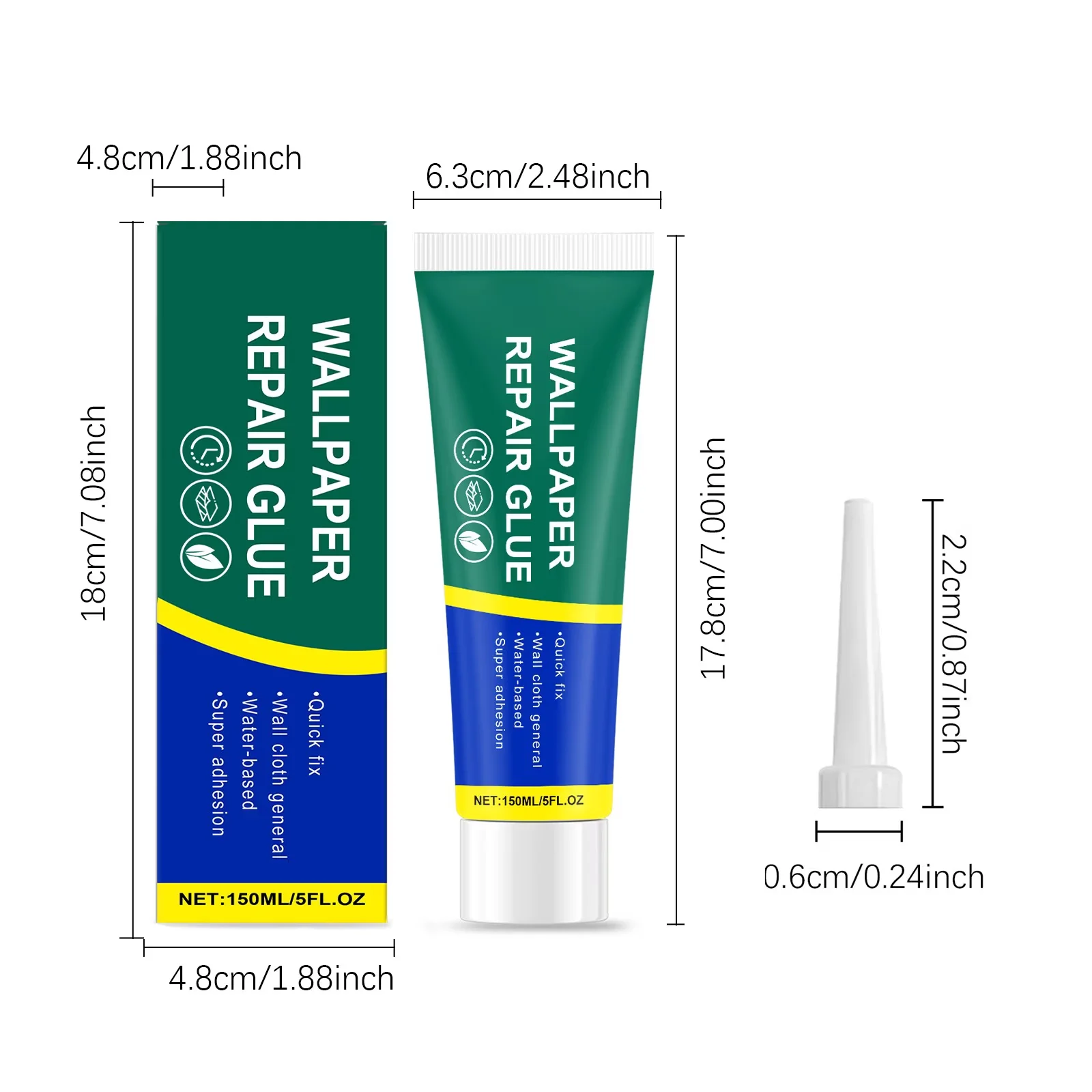 Versatile Adhesives Glues In Paint Supplies Tool with Easy To Clean - A 150 mL Model 97EA16