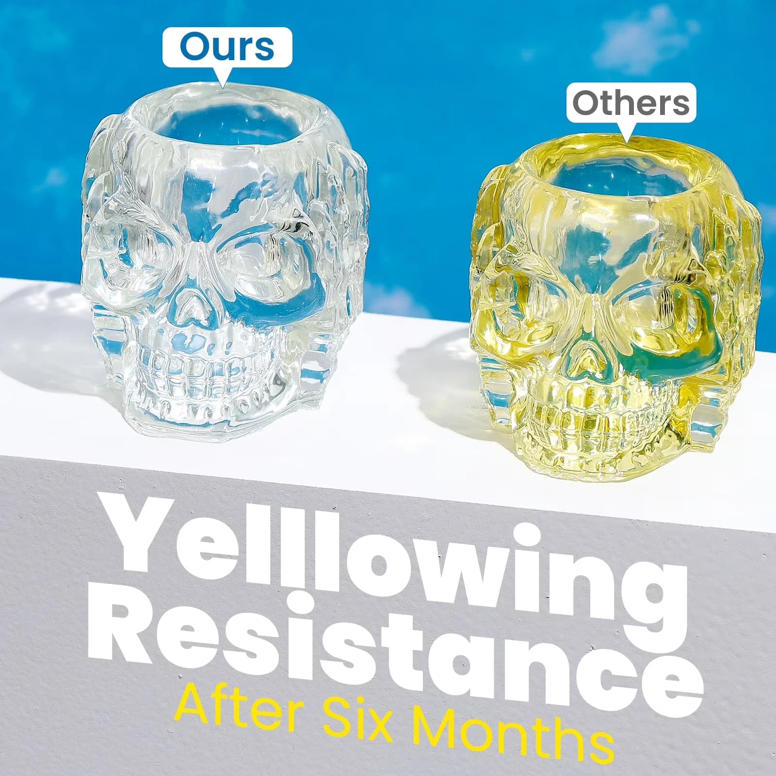 Stylish Building Material with Low Odor, Bubble Free, Crystal Clear - Clear Model 2A838C