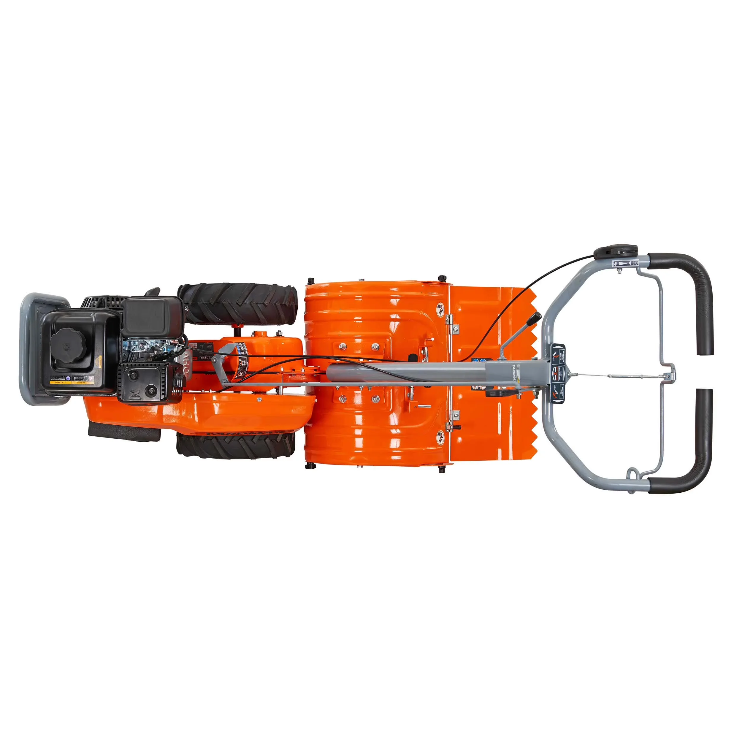 Essential Trillers Cultivator with 18 in. Gas OHV Engine Rear Tine Tiller, Dual Rotating Tilling, safety and performance. - Model 17C698