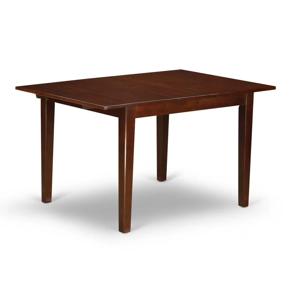 Patio Dining Set Reliable with Extendable, Glam, Room Mahogany - Wood Brown Model 179FAD
