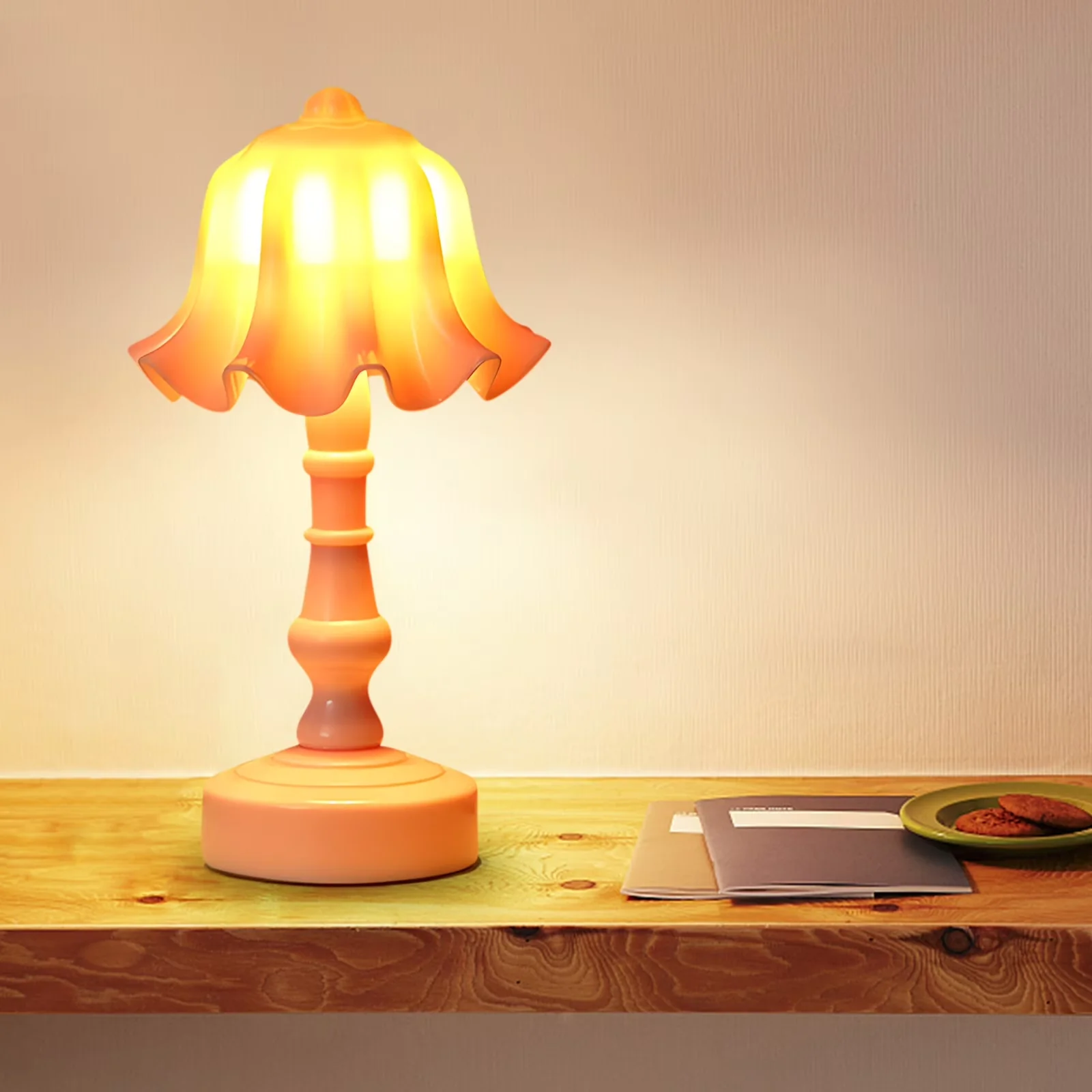 Modern Desk Lamp with LED, Battery - Multicolor Plastic for Living Room, Bedroom Model 2A5AEC