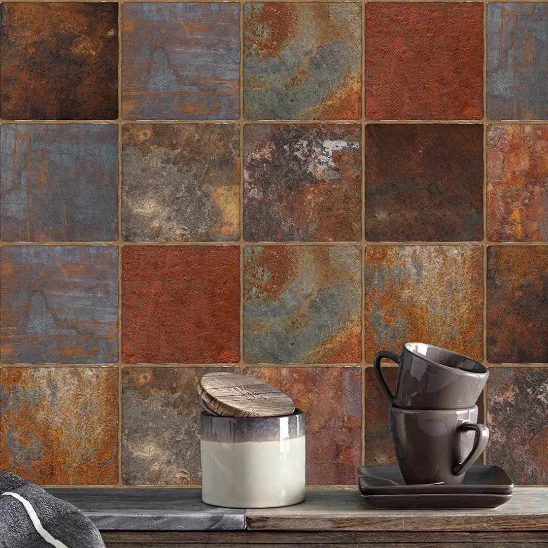 Modern Wallpaper Wall Decals Wall Covering with Stain Resistant, Reusable, Fade Resistant - Vinyl Brown Model A2D303