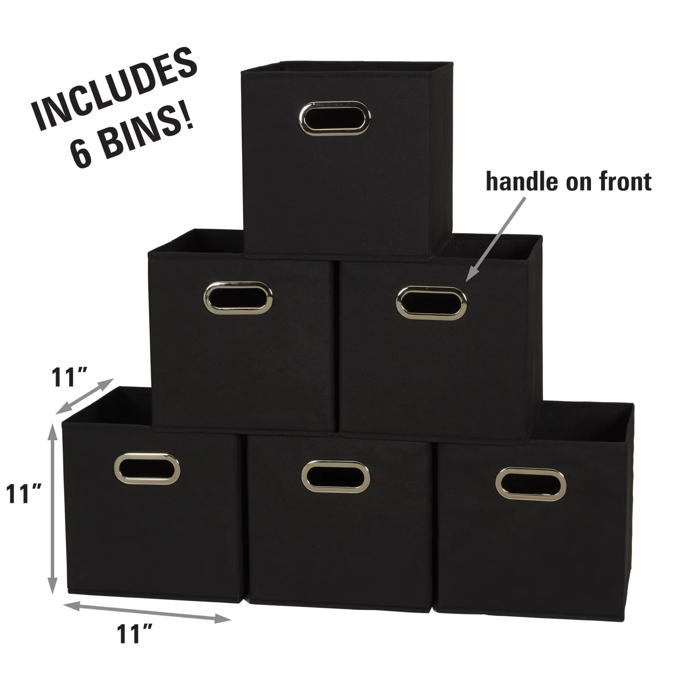 Garage Storage Supply Innovative with Collapsible, Stackable and Foldable, Classic Design - Black Pp Non Woven/Cardboard Model 1D861C