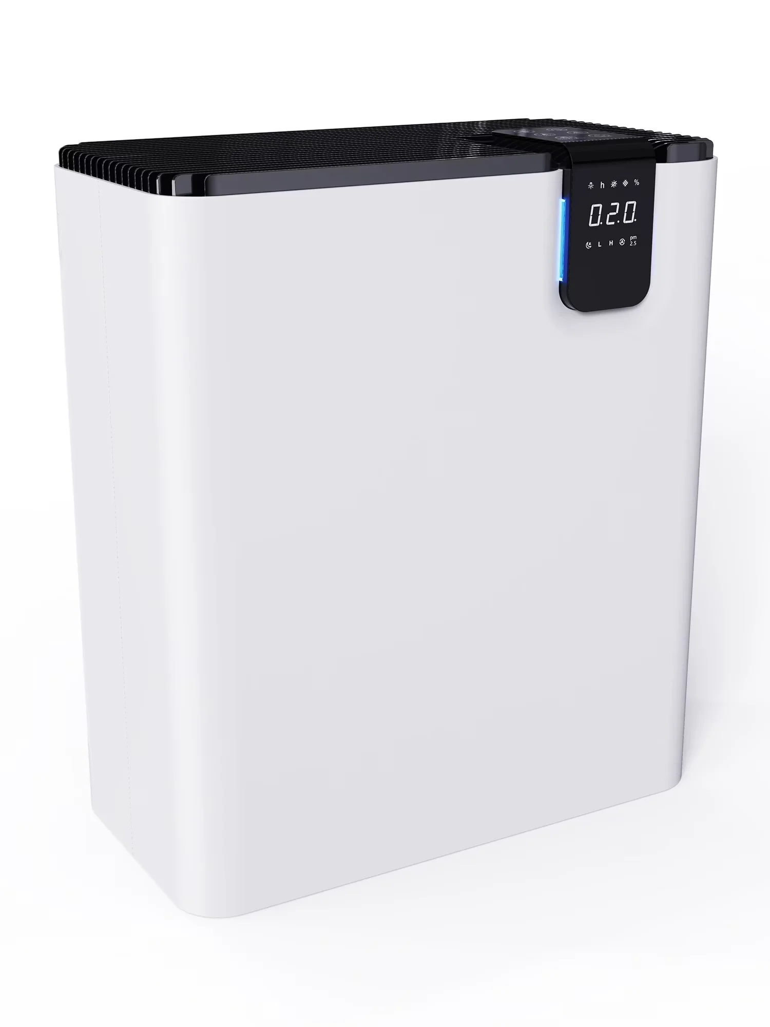 Premium Air Purifier with Automatic Shut-Off, Smart Technology Capable, Variable Speed - White for Home, Large Model BAB41E
