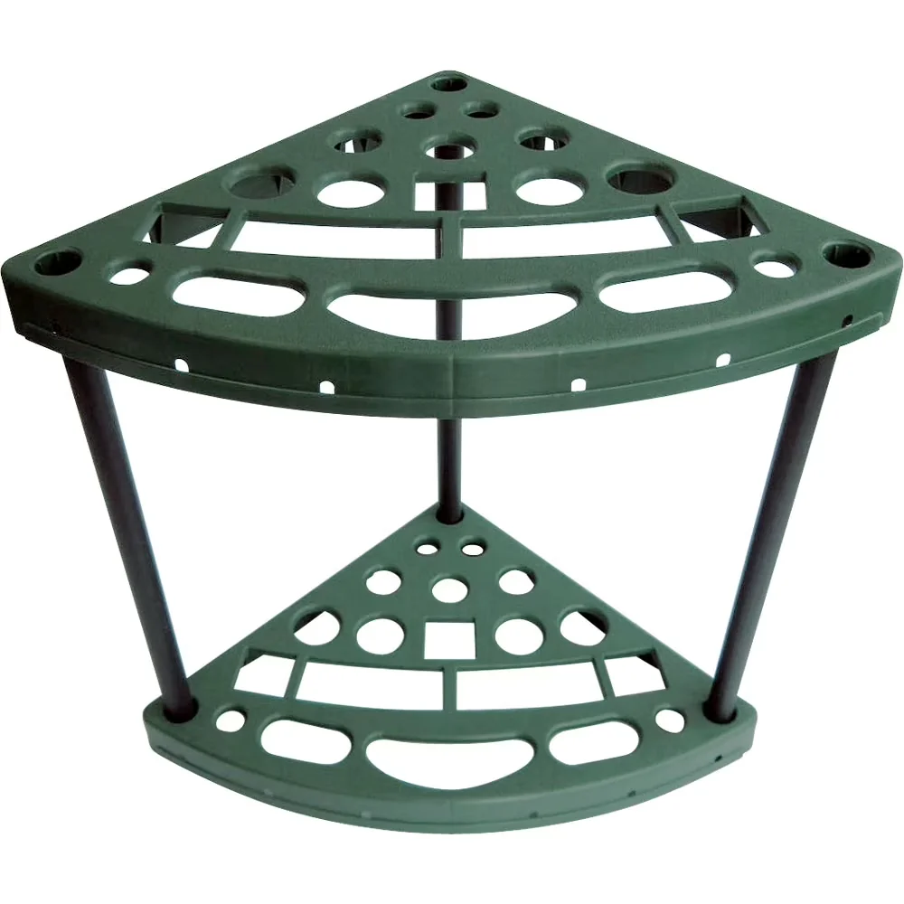 Toolstorage Versatile with Storage, Dimensions: 23.55 x 15.75 x 21.89 inches, Space Saving Design - Green Plastic Model 4CB73A