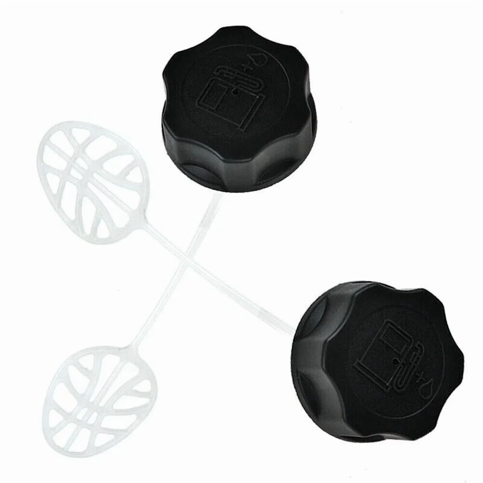 Reliable Replacement Parts Accessory with 2Pcs Garden Engine Fuel Tank Cap Cover - Model B6D506