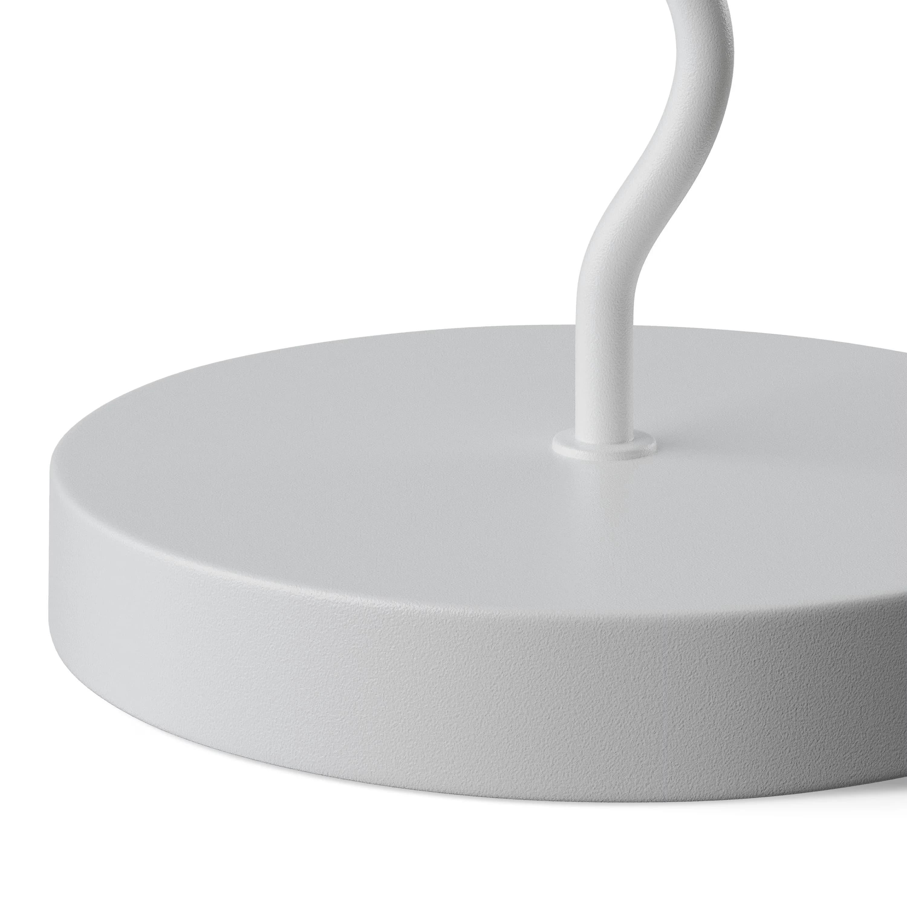 Led Lighting Essential with LED, Standard Lamps, Curvy Table Lamp - Steel Gray Model 60A288
