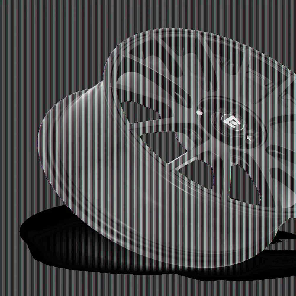Essential Wheels And Rim with Wheel Size: 17x8, Wheel Finish: Matte Black - Matte Black Cast Aluminum Model D7E6C8