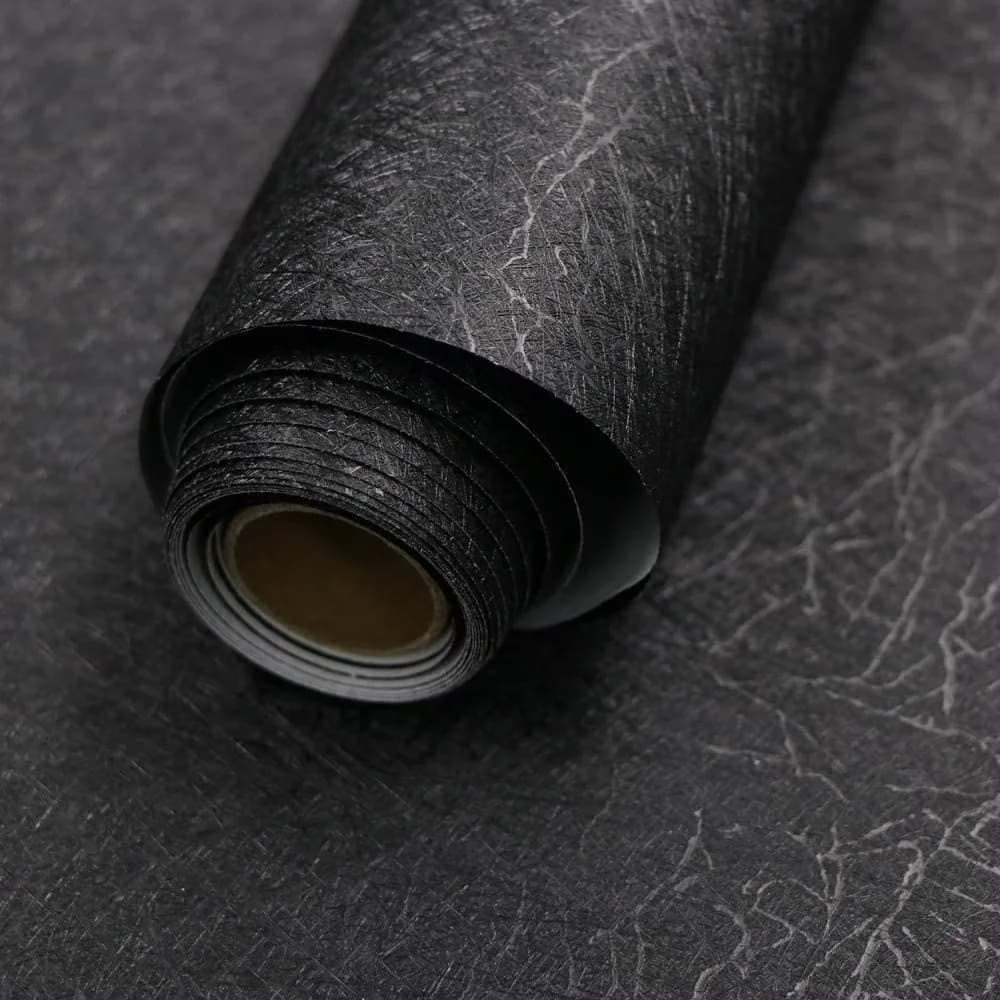 Professional Wallpaper with Waterproof, Durable, Removable - Black Vinyl Model 1D8BF5