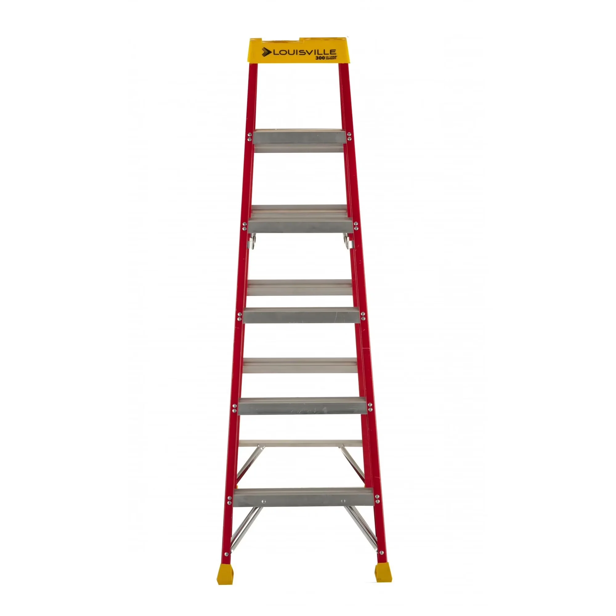 Professional Ladders And Step Stool with Hinged, Type Ia - Fiberglass 6' Model 39EEFF