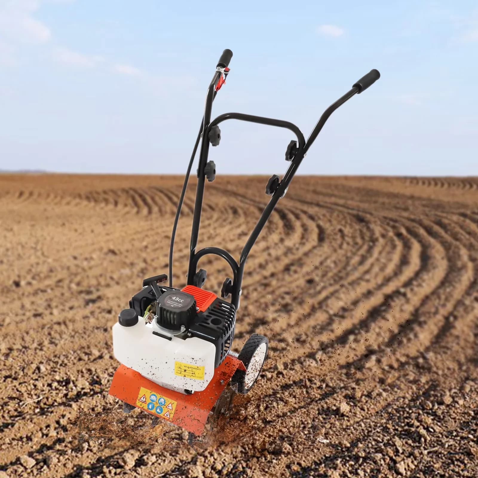 Modern Trillers Cultivator with 2 in 1 Loosening Weeding - 43CC - Rustic Charm Model 767488