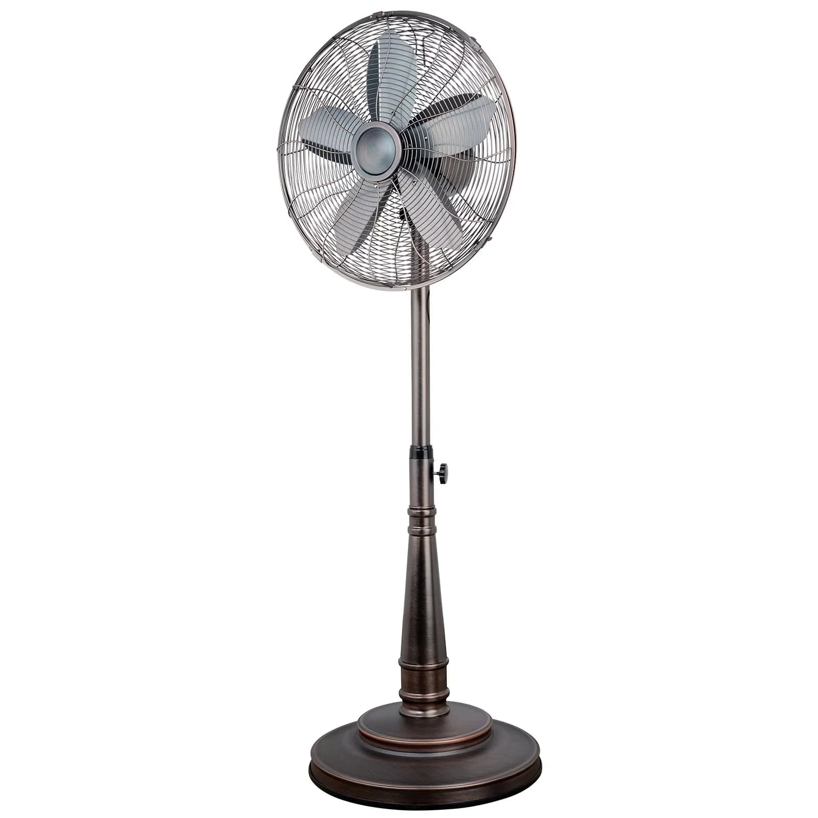Innovative Fans In Cooling with Adjustable Height, Oscillating, 3-prong power cord - All-Metal Bronze Model CE7A4B