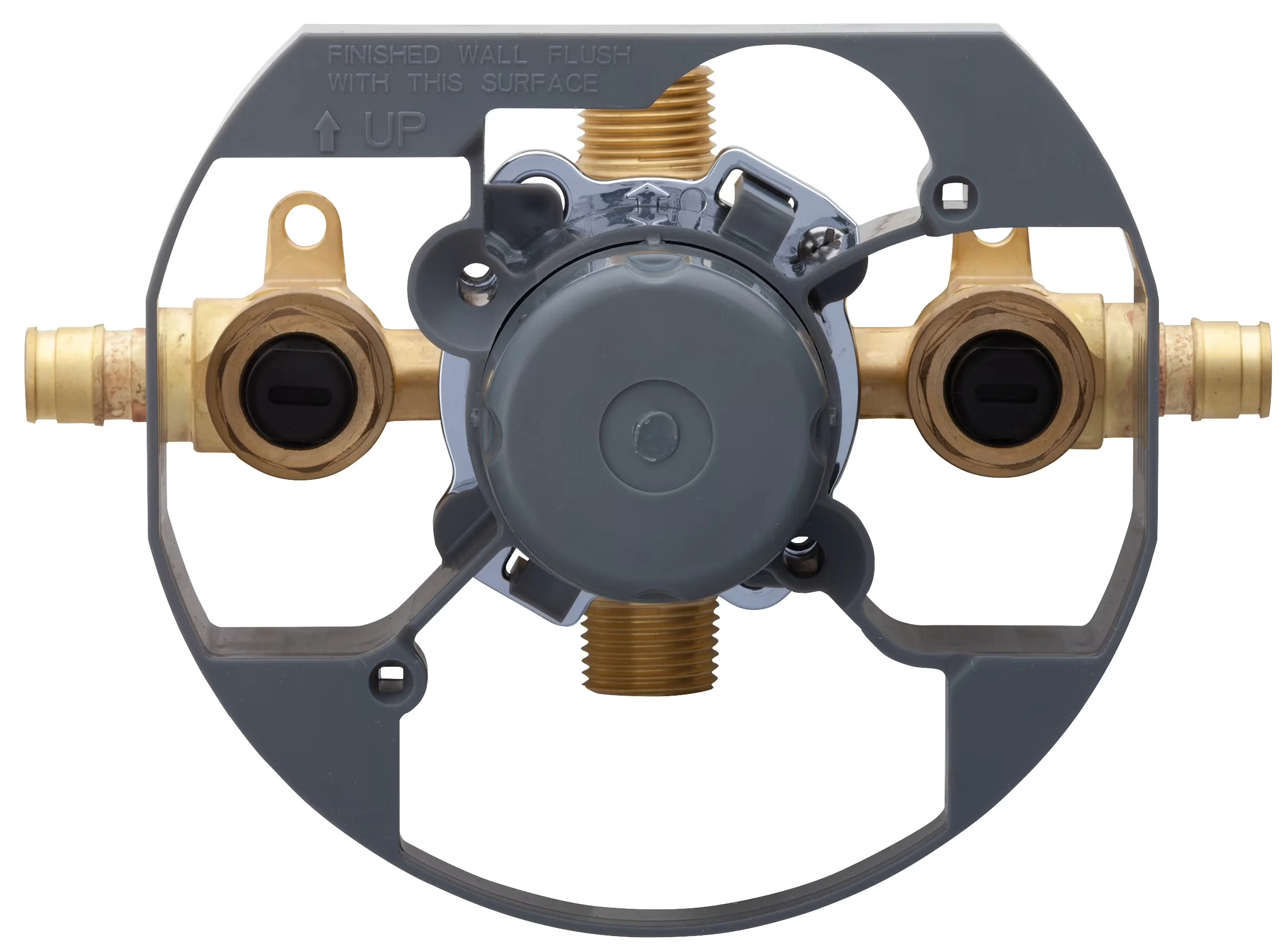 Professional Bathroom Renovation with Compact, Easy Installation - Brass Model 7F5B6D