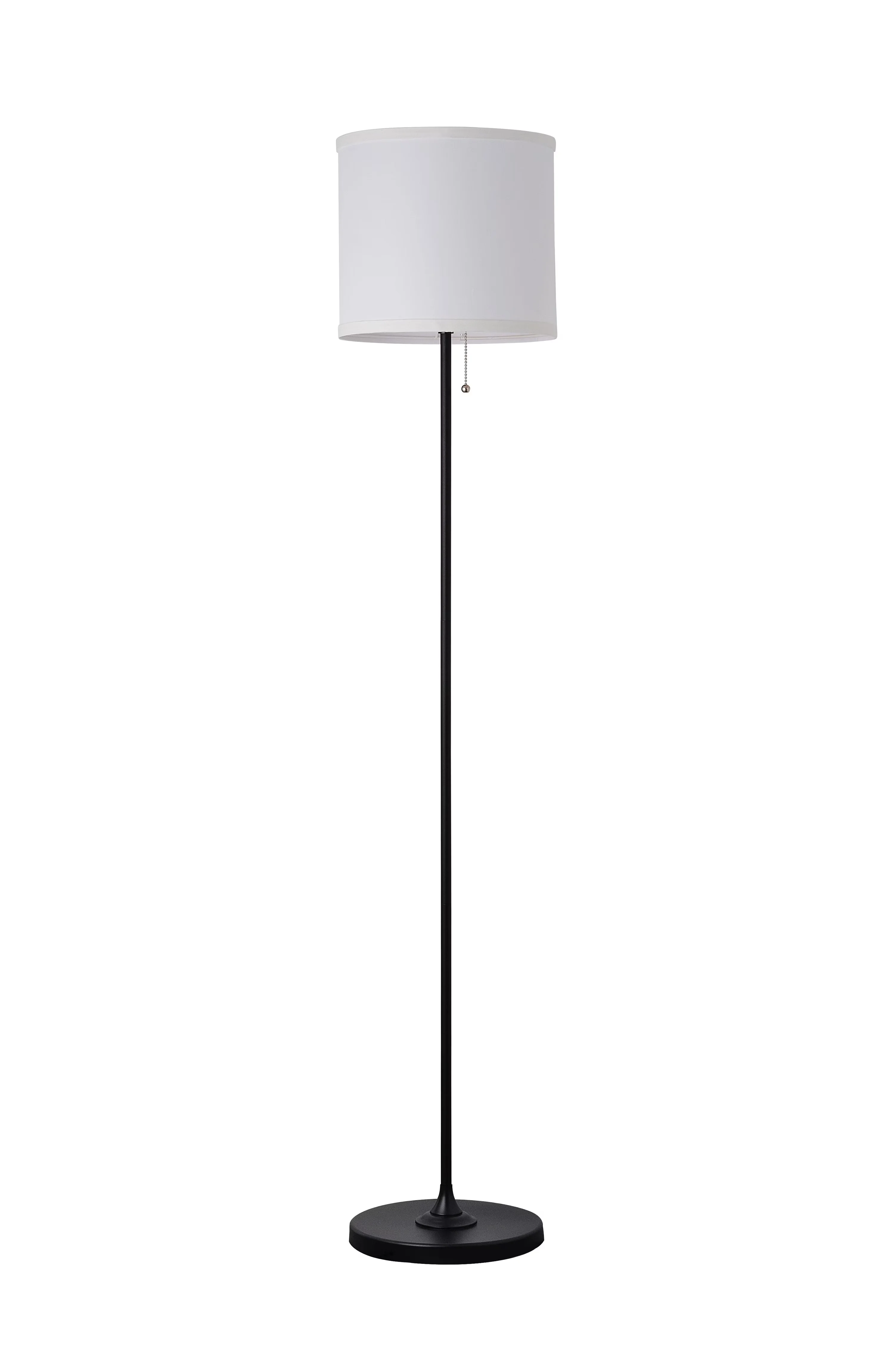 Quality Floor Lamp with Incandescent, Modern, Classic Modern Minimalism Style - Metal Black, White, Multicolor Model 7FD763