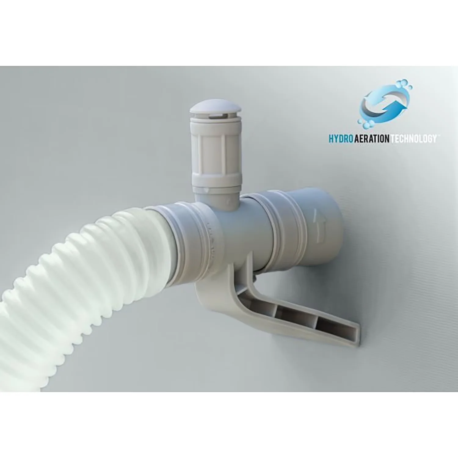 Essential Above Ground Pool with Puncture Resistant, T-Joint Snap Assembly - Gray Model C7DDBE