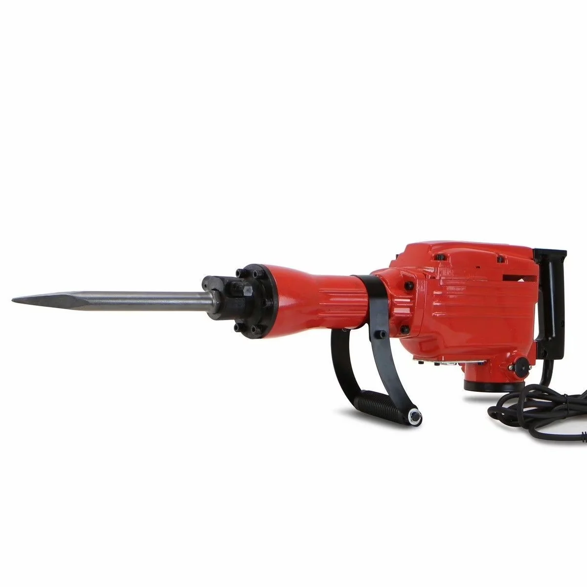 Sleek Drills Driver with Adjustable, It accepts 1-1/8 in. hex shank bits, Delivers 1800 BPM for fast demolition - Red 30 lbs Model 5D9D2E