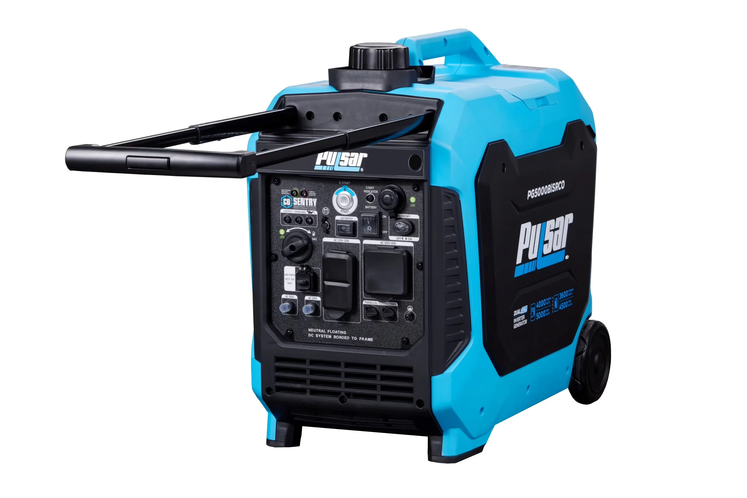 Classic Generator with 5000W, Overload Protection, 5000-Watt Dual Fuel RV Ready Inverter - Model B58B12
