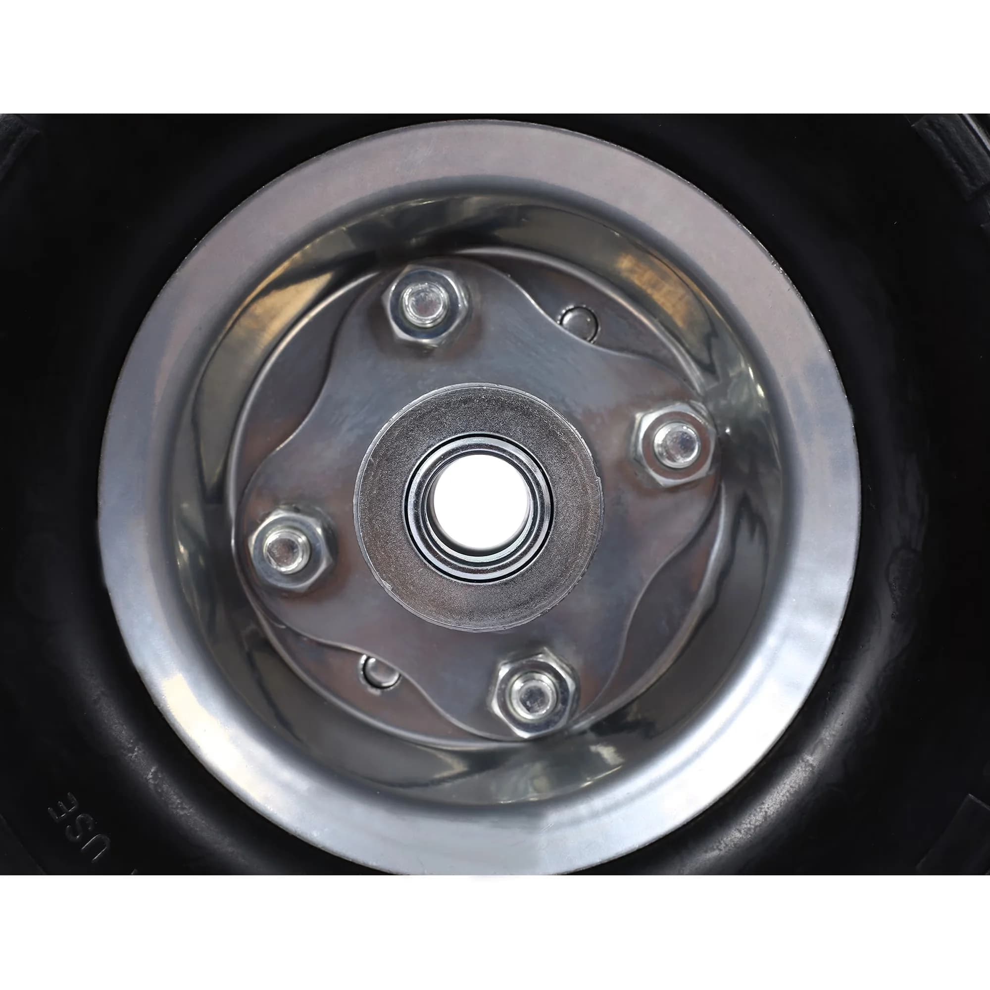 Essential Motor Home And Rv Tire with Heavy-Duty, 2.2" Offset Hub Double Sealed Bearings - Model 10295D