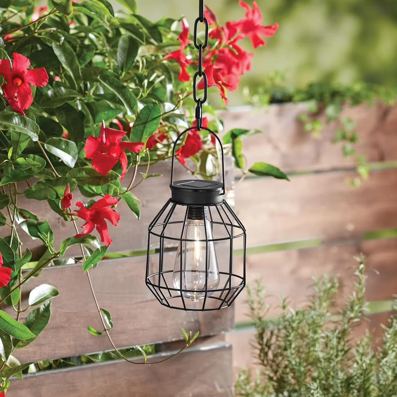 Efficient Ceiling Lights Fixture with LED, Solar - Metal 5.25" x 6.75" Model 059F6B