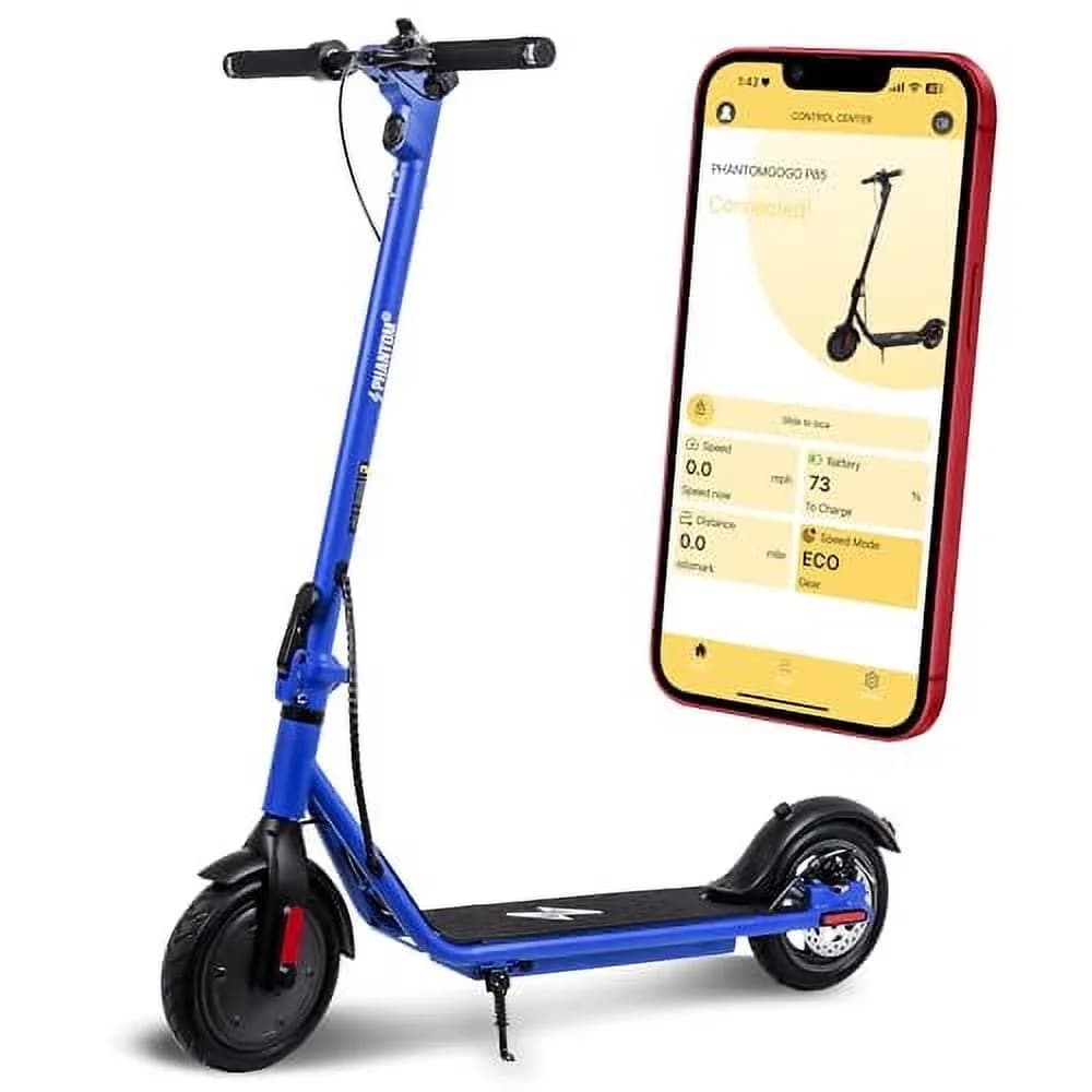 Scooter Essential with Electric - Black for Daily Use Model 12F234