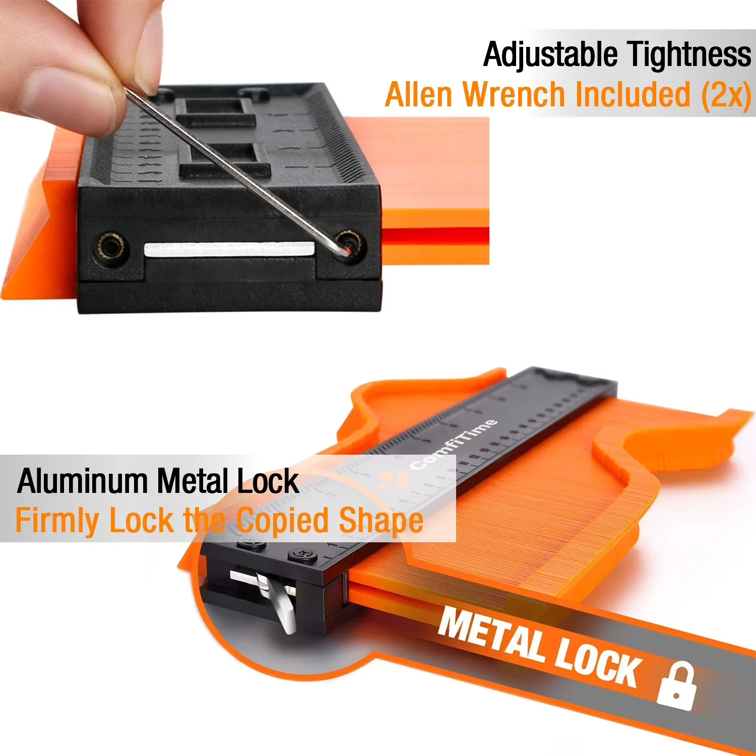 Pro Tool Modern with Adjustable, Easy To Use, Durable - Abs Plastic And Aluminum 10" & 5" Model 4DDBAE