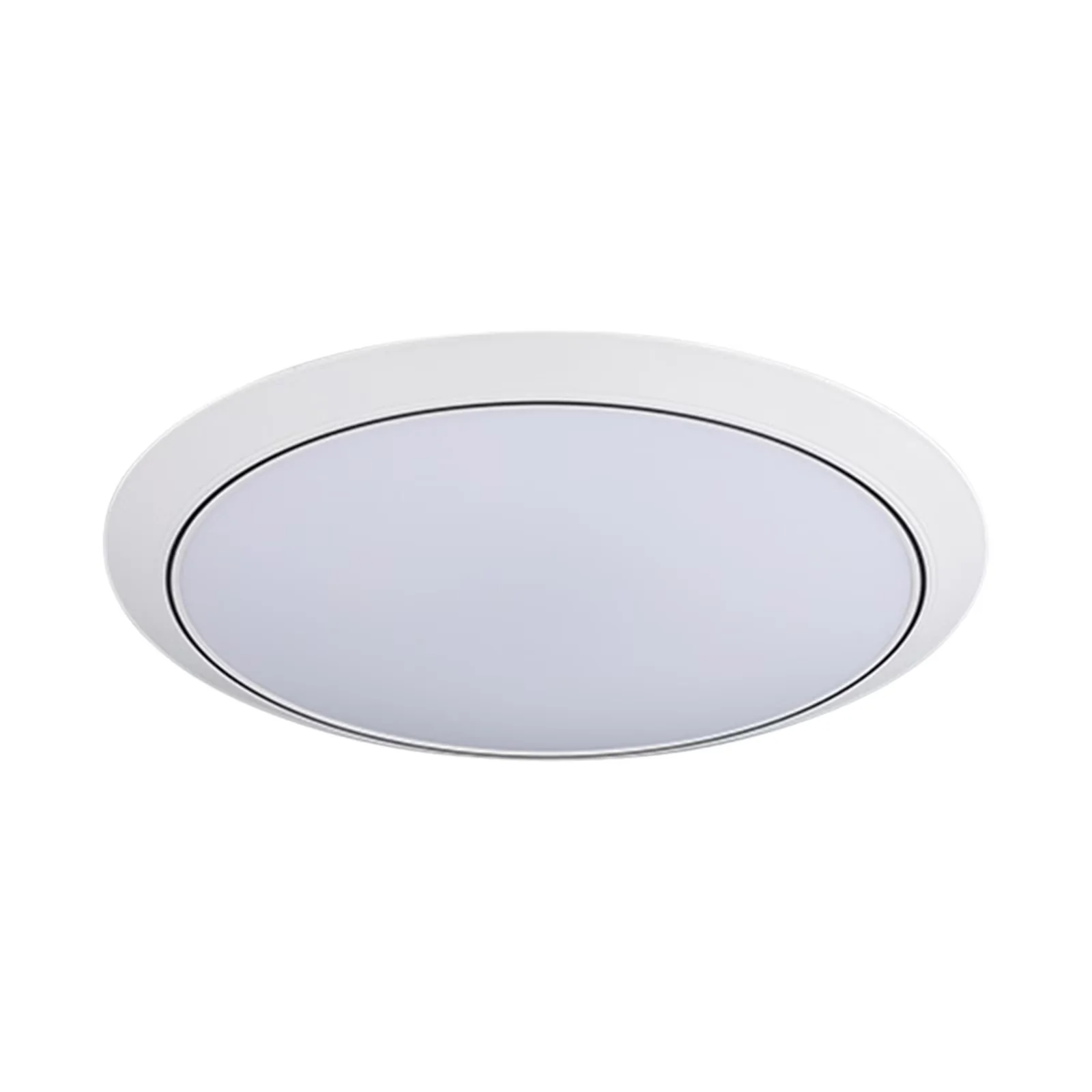 Ceiling Lights Fixture Compact with LED, 24W - Black Plastic for Indoor, Outdoor Model A44E27