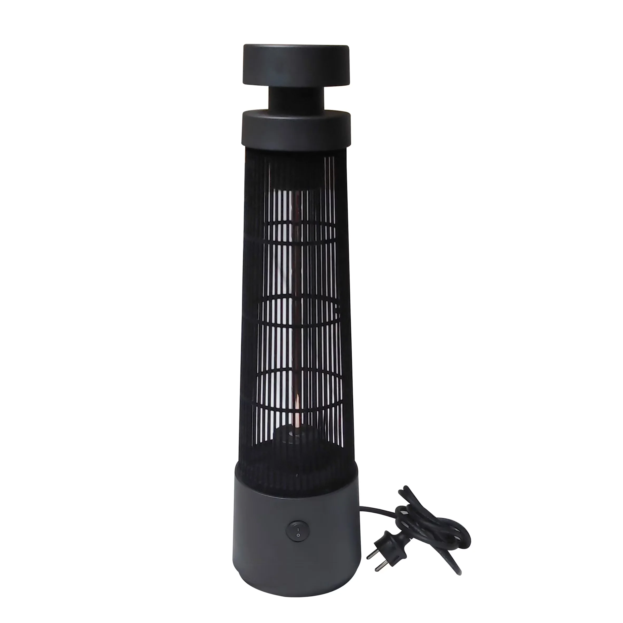 Outdoor Heating Reliable with 1200W, Automatic Shut Off, Weatherproof - Black Model E368C5