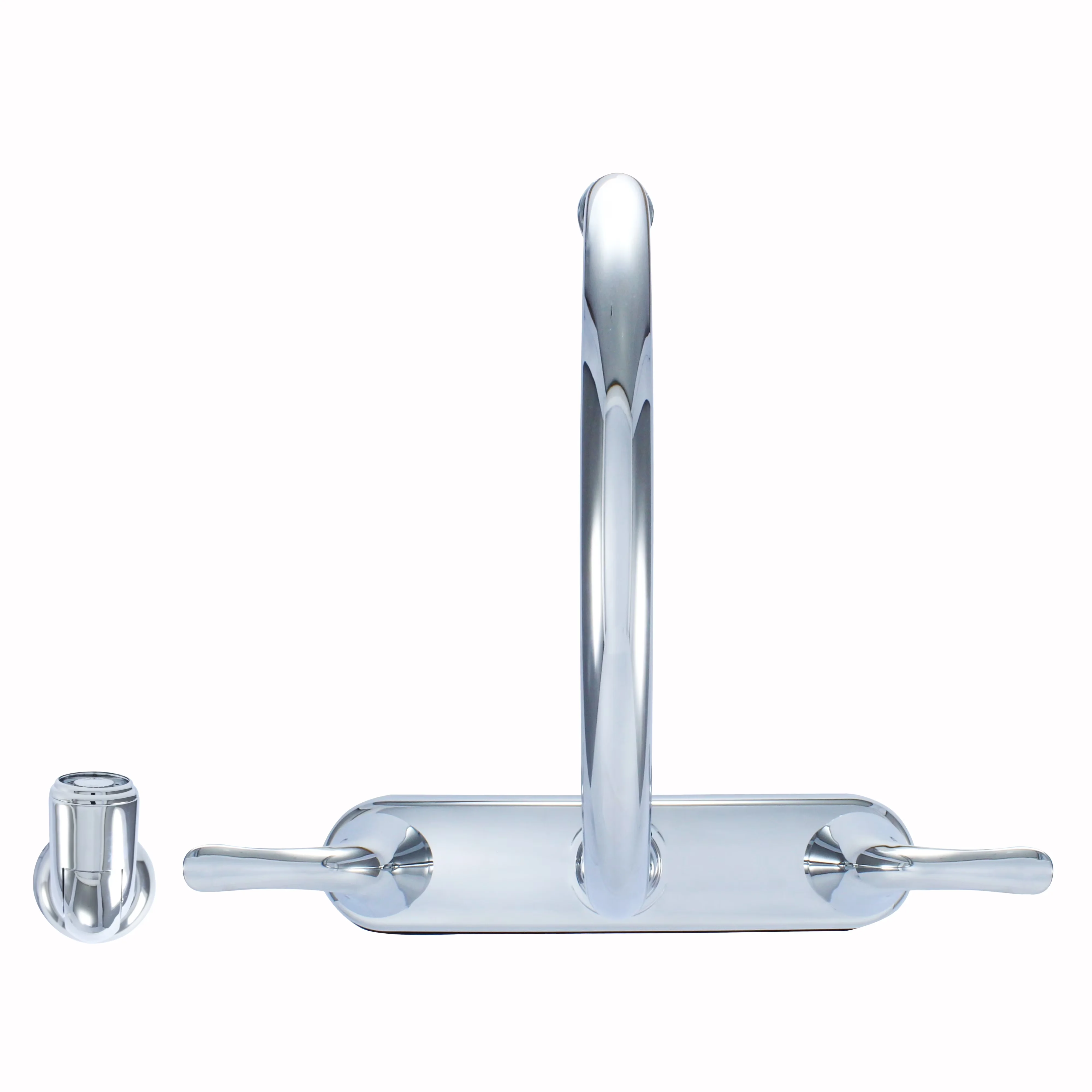 Quality Plumbing with 360 Degree Swivel, Side Spray, Washerless cartridge - Chrome Chrome Model B1F899
