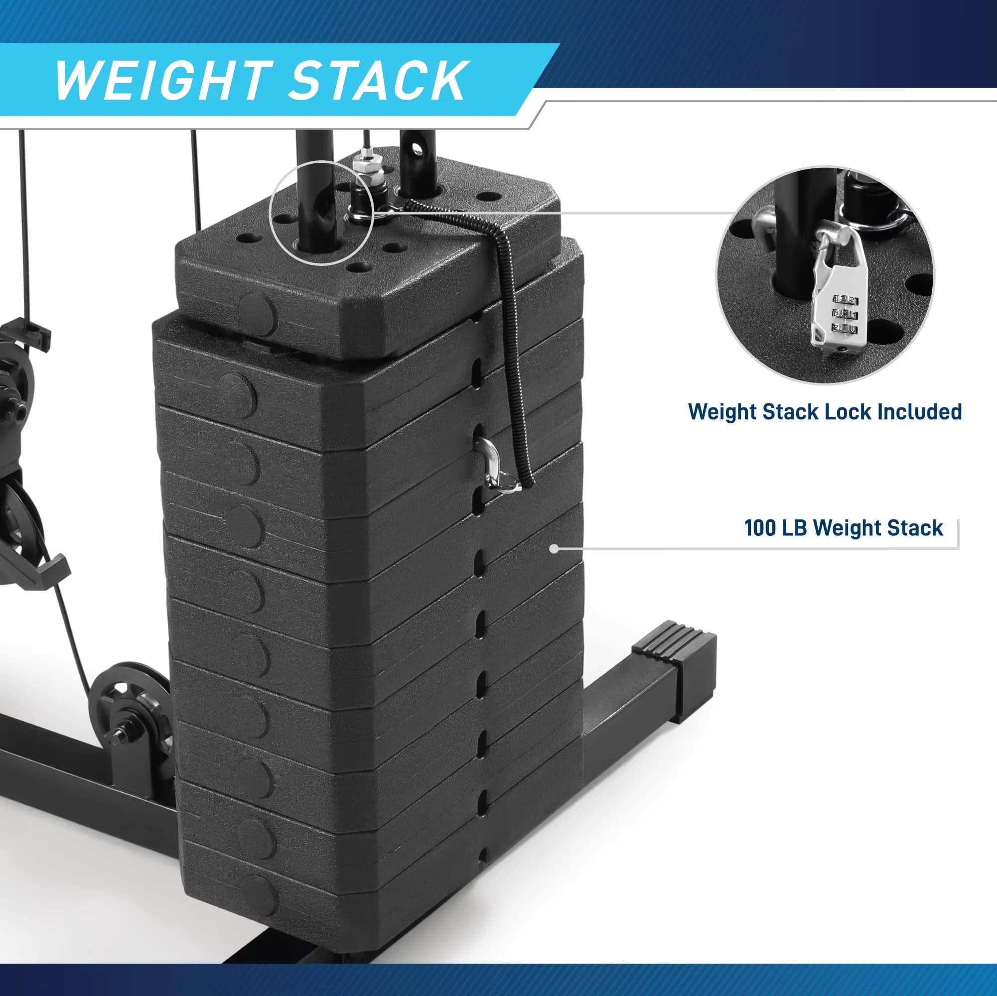 Versatile Home Gym with Multifunctional, Oversized foam roller pads - Steel, Vinyl, Foam Model 146EA3