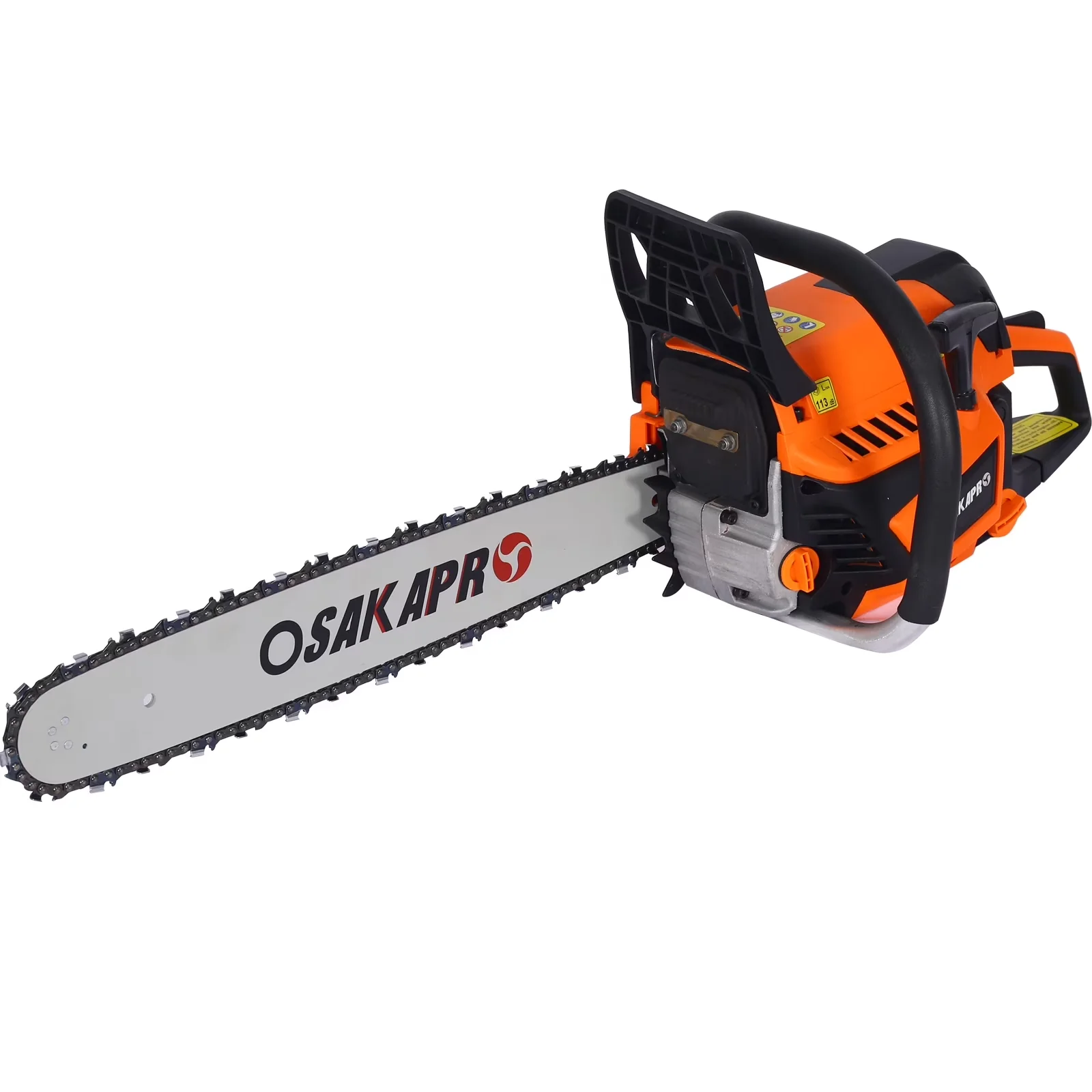 Chainsaw Classic with Chain Brake, Automatic Chain Oiler, Anti-Vibration - Orange Model 3E37B3