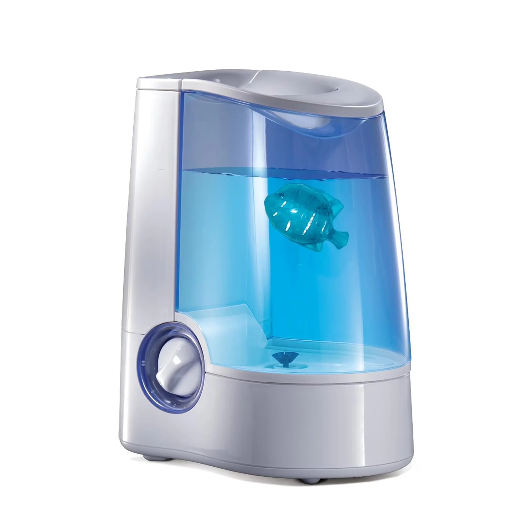 Humidifier Compact with Purifies Air, Cleans up to 30 days., Mist Tank Cleaning Fish - Model 0C2599