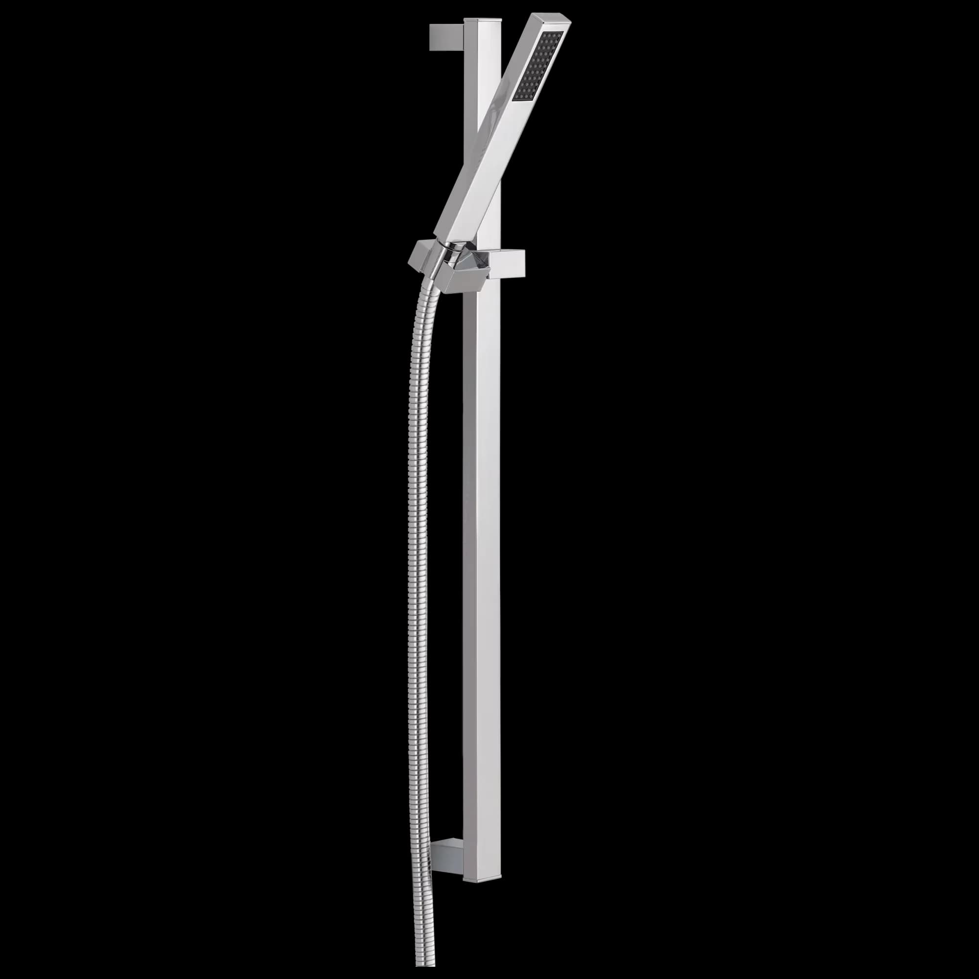 Modern Shower Head with Handheld - Plastic 60\" - 82\" Vero - Compact and Portable Model 47BEA8