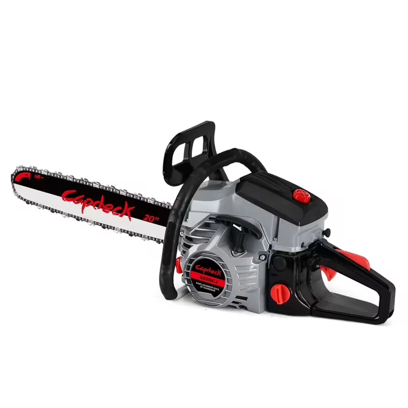 Durable Chainsaw with 20 inch heavy-duty gasoline grey - Gray for Daily Use Model 147608