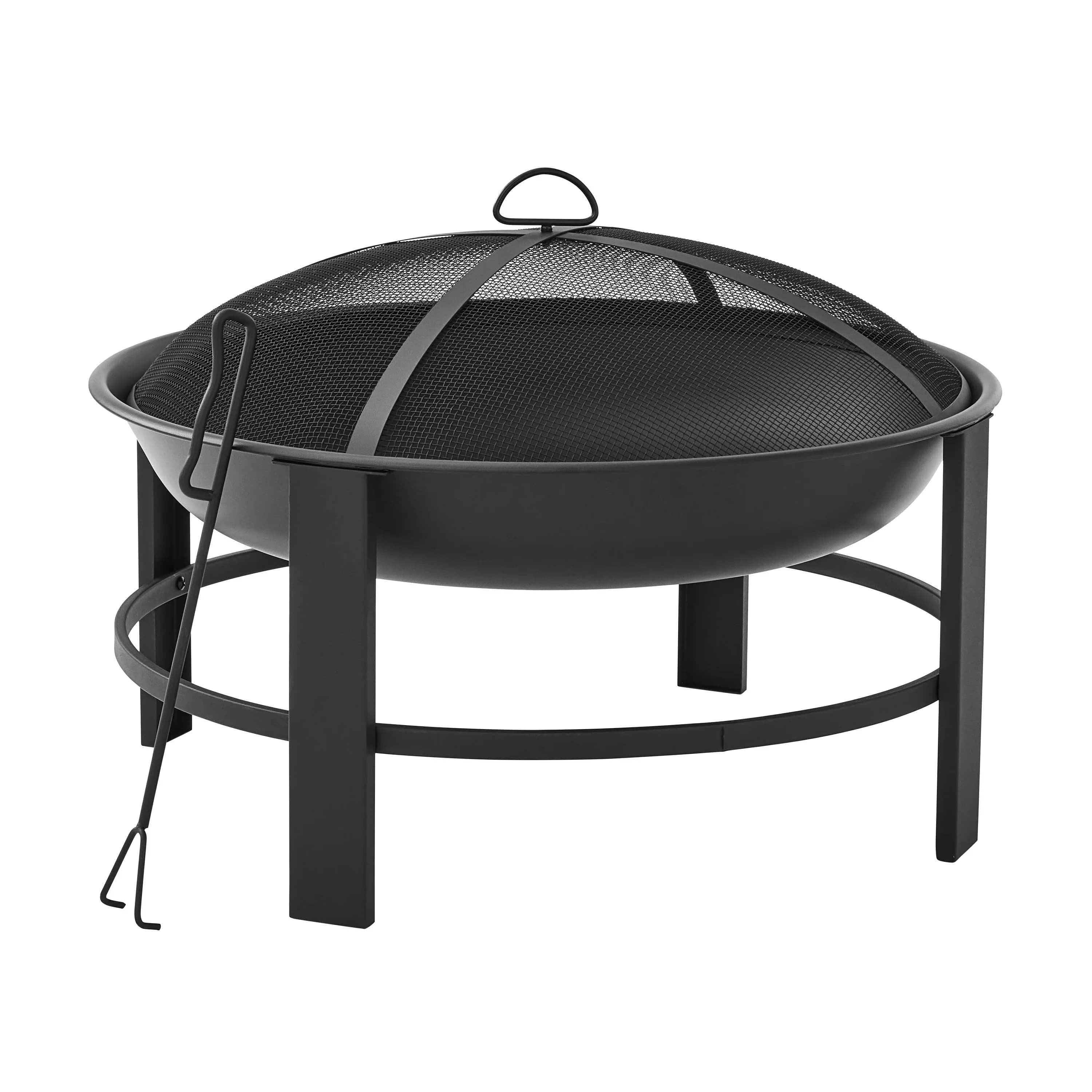 Durable Outdoor Heating with Rust Resistant, Steel Frame - Steel Black Model B7A54E