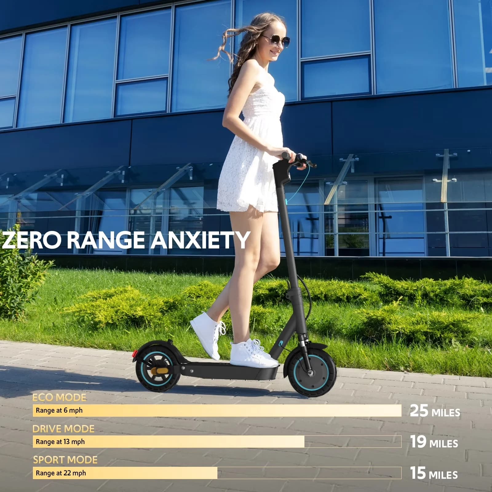 Scooter Durable with 650W, Compact, Electric Scooters - Aluminium - Essential Collection Model 44619E