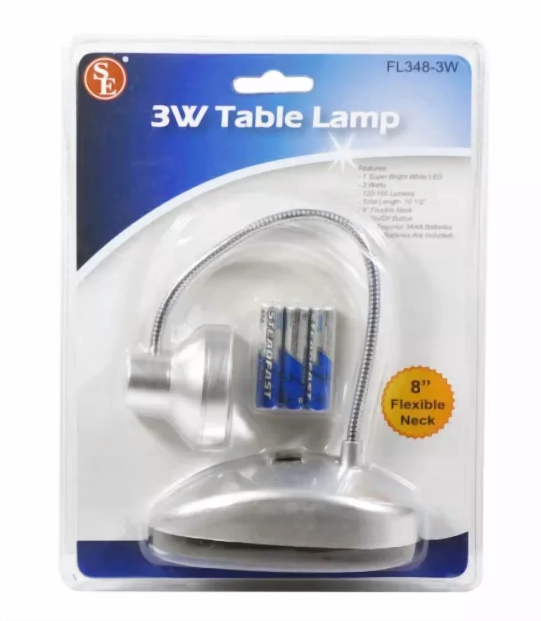 Professional Led Lighting with LED, Battery, 3W - Rustic Charm Model 3B62AB