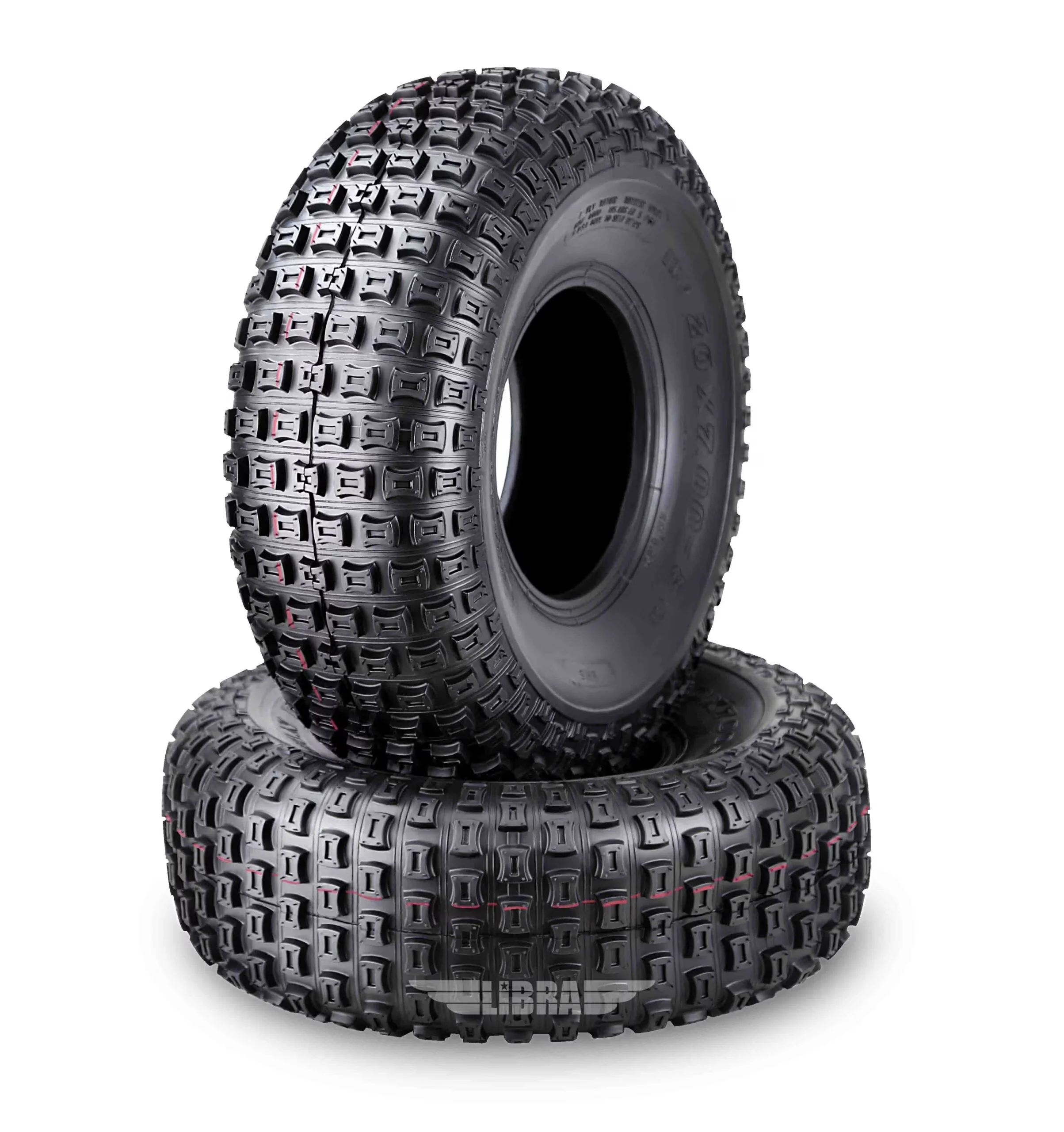 Compact Atv Tire with Smooth, Puncture Resistant, (2) 20x7-8 - 93-17 - Premium Collection Model C0DE6C