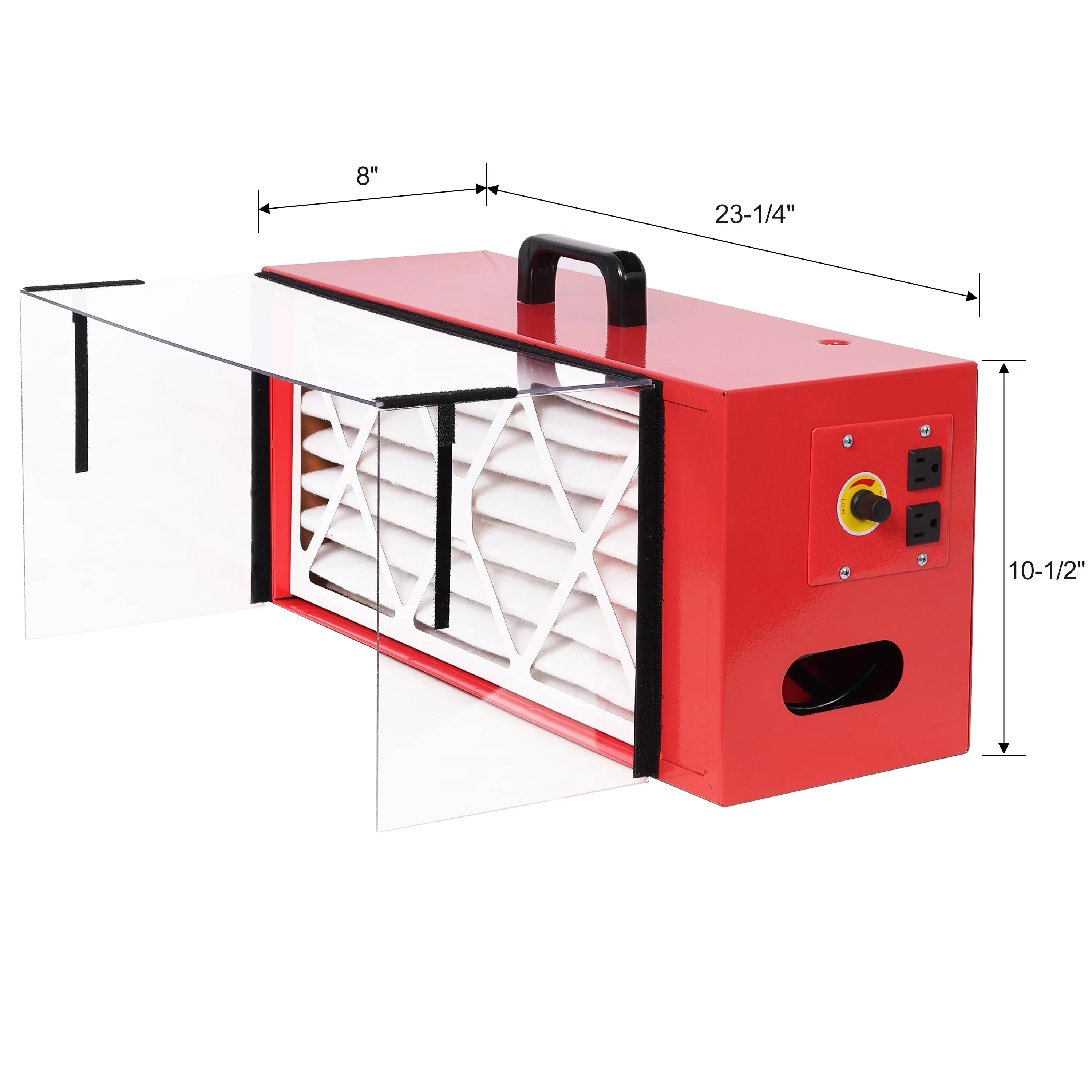 Chainsaw Stylish with 110V, Variable Speed, Portable tabletop dust collector - Model 635B01