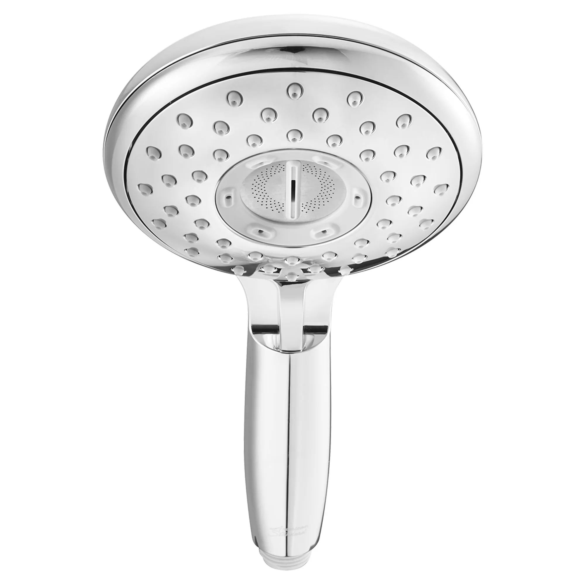 Premium Shower Head with Spectra+ 4-Spray Hand Showerhead, Includes 4 separate spray functions - Polished Chrome Plastic Model 5B61D7