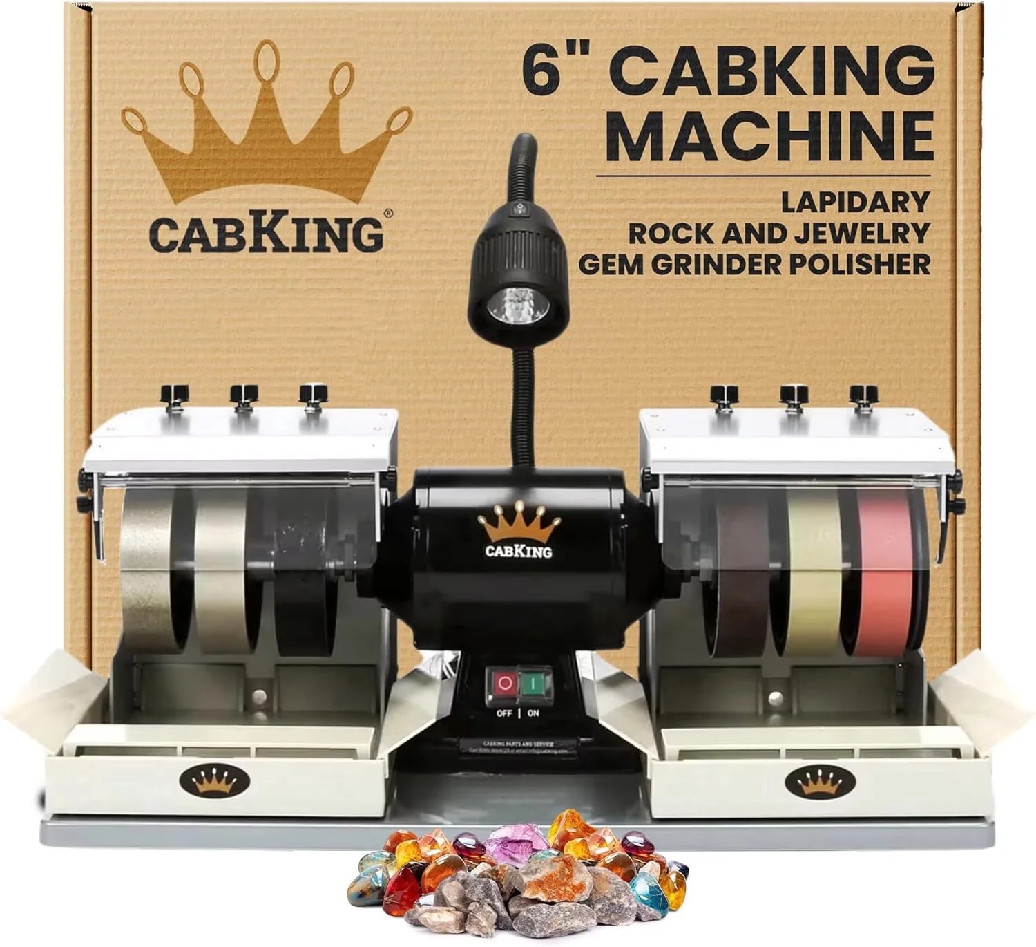 Modern Woodworking with Compact Design, Built In Led - Silver 6V3 - Compact and Portable Model CB12DC
