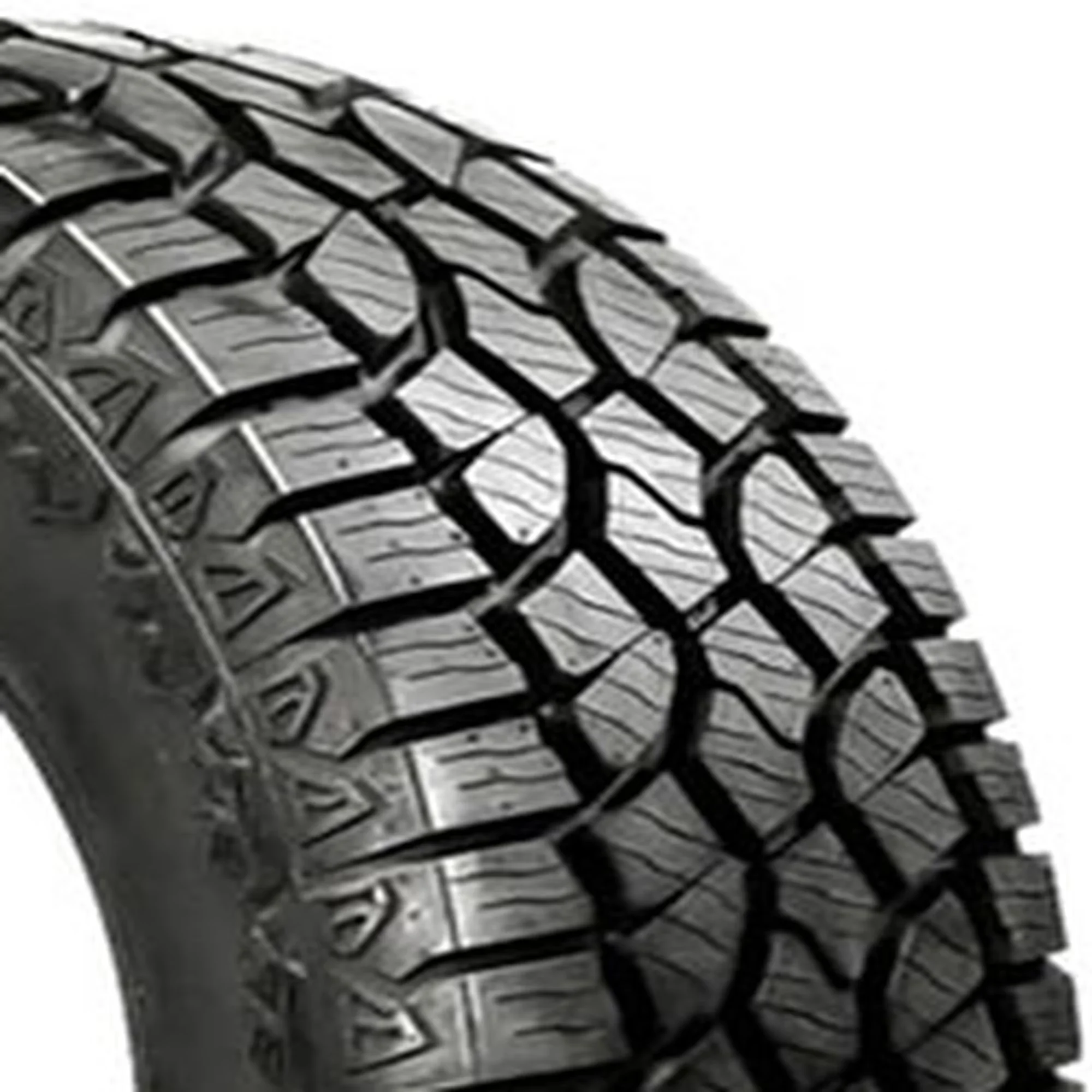 Quality Truck Tire with Fits Multiple Makes And Models, Rim/Wheel is not included with purchase, Rectangular shapes to prevent... - Model E5B143