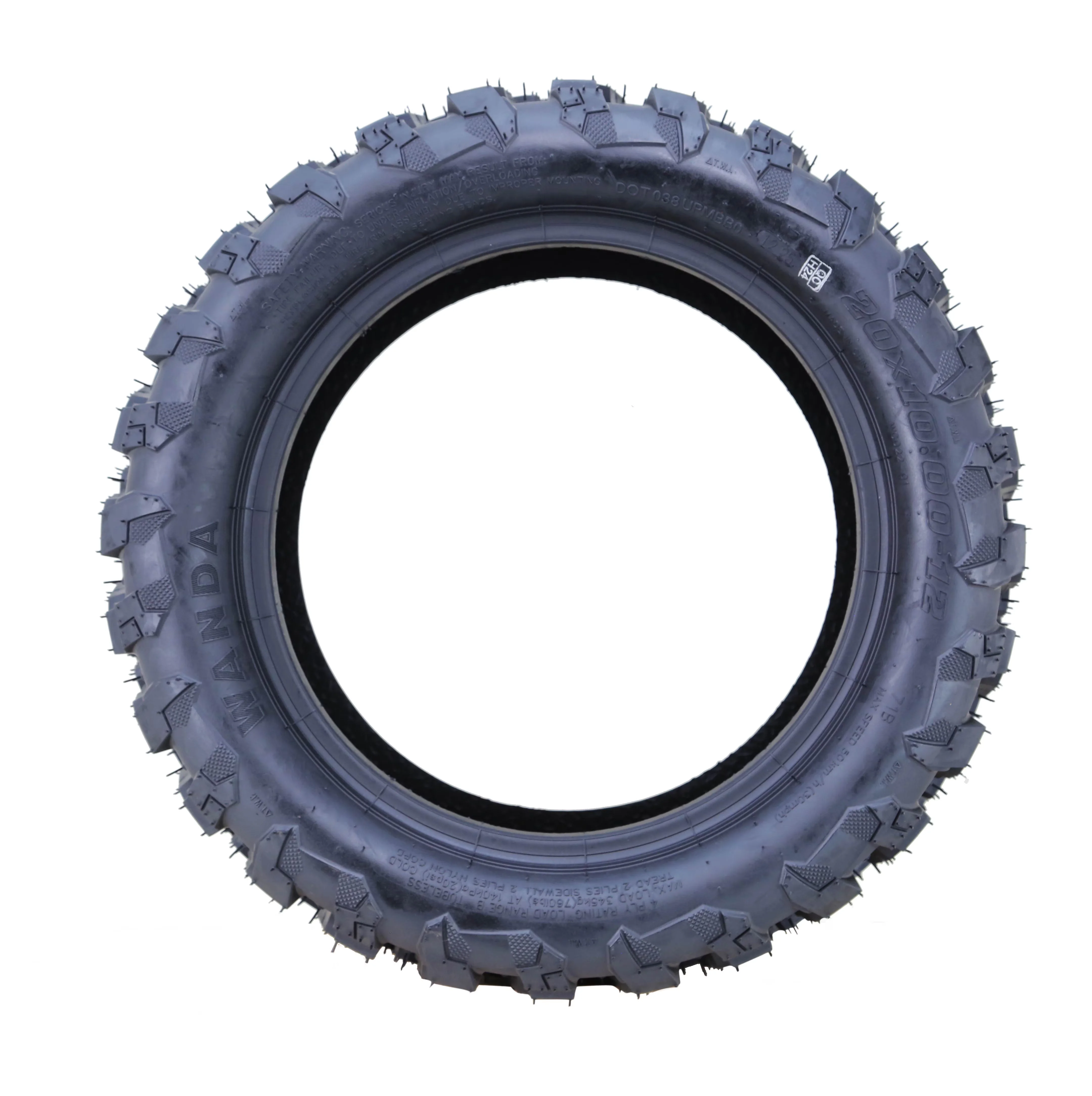 Golf Cart Tire Durable with High-Speed - 20x10-12 - Professional Series Model A25909