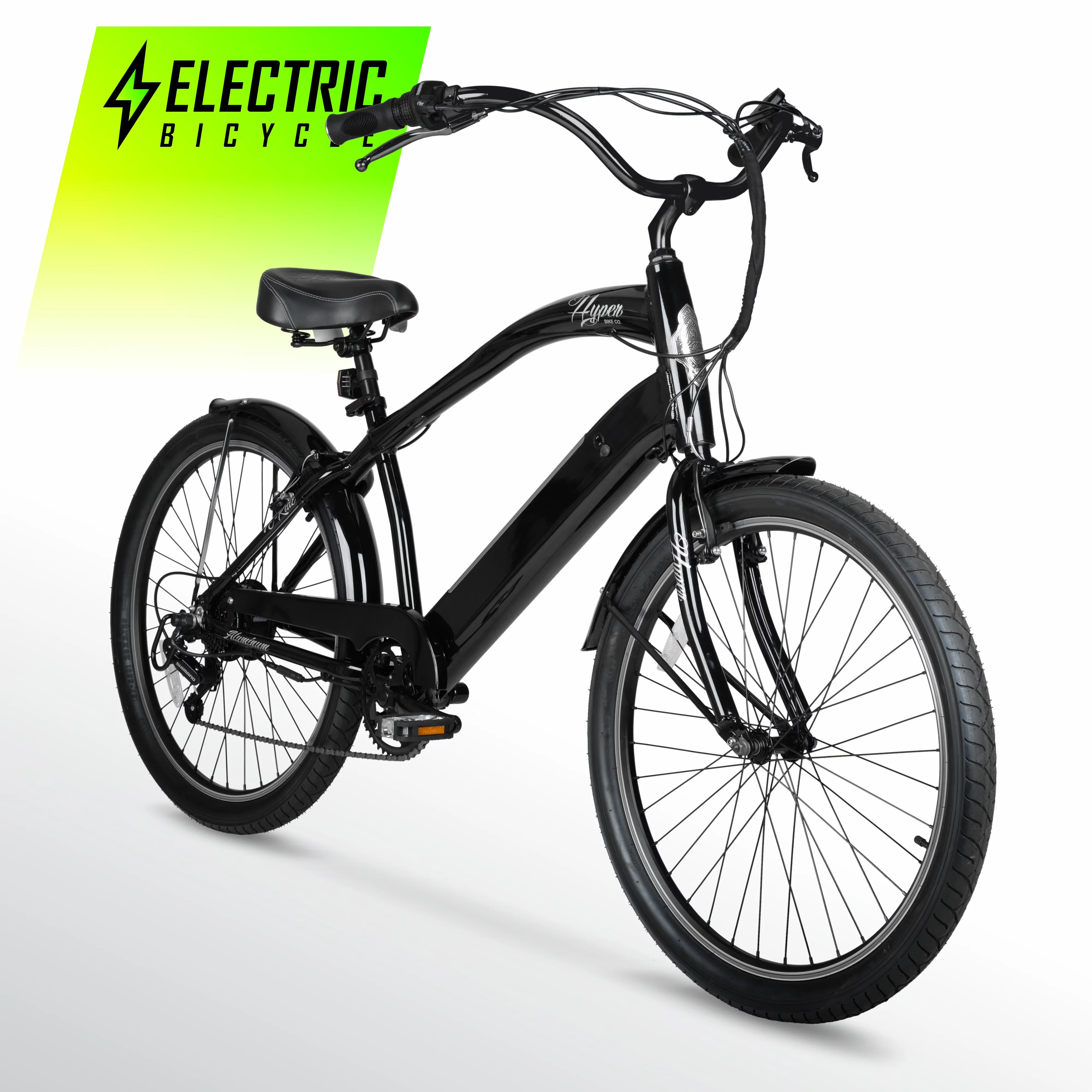 Durable Electric Bike with Battery, 250W, 36V - Black for Multiple Applications Model 50B430