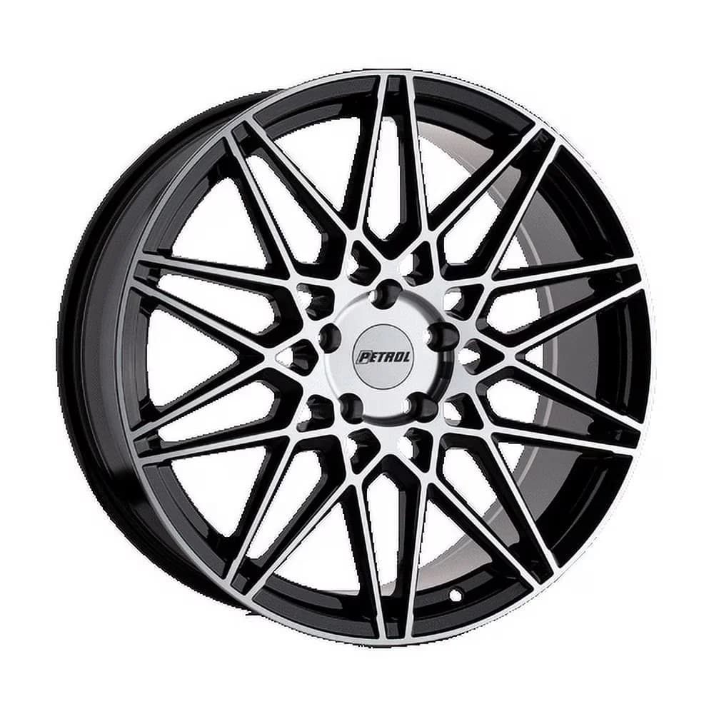 Compact Wheels And Rim with Bolt Pattern: 5x4.5, Offset: 40mm, Size: 17x8 - Aluminum Black Model DC0F90